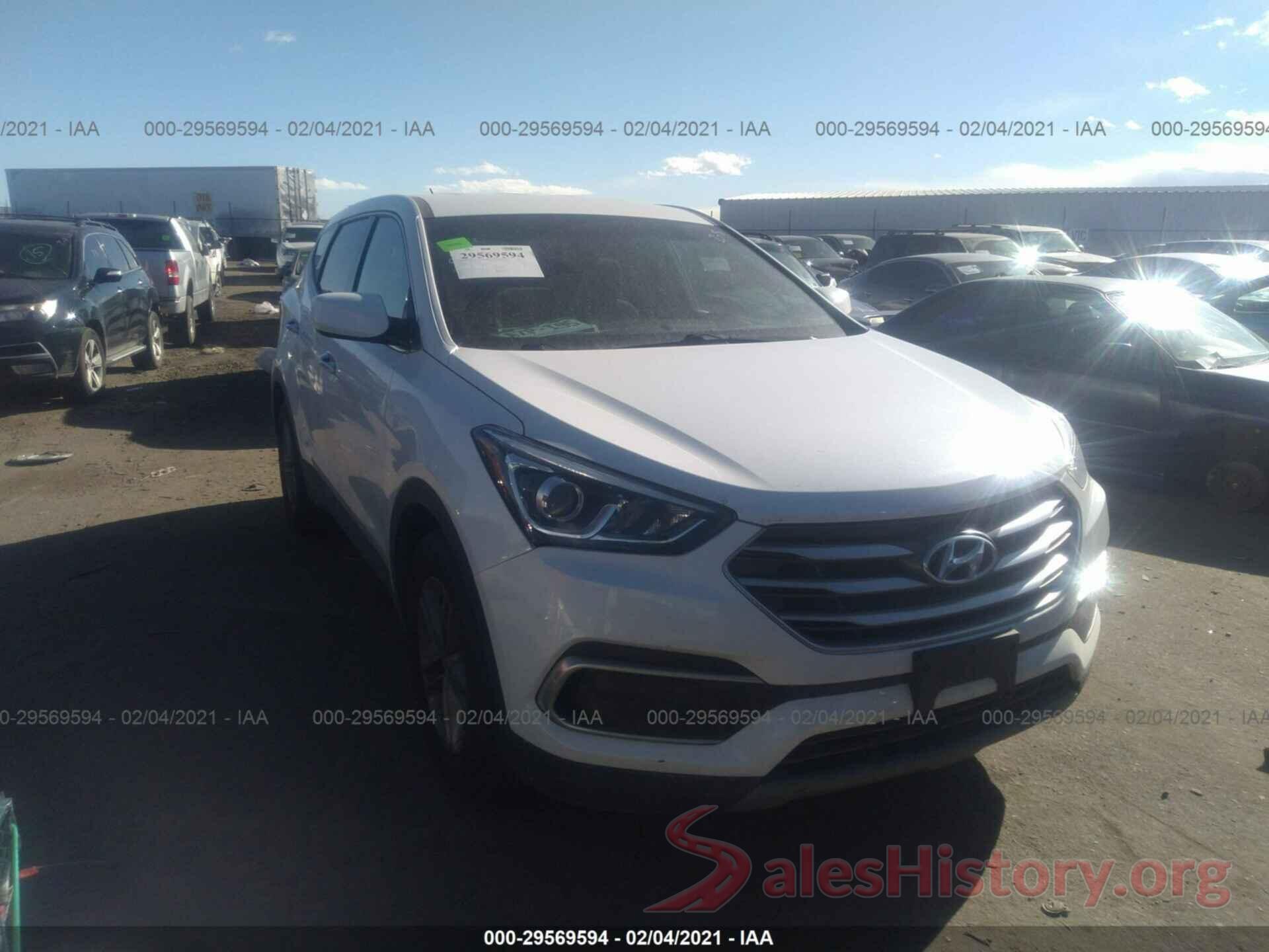 5XYZTDLB0JG568828 2018 HYUNDAI SANTA FE SPORT