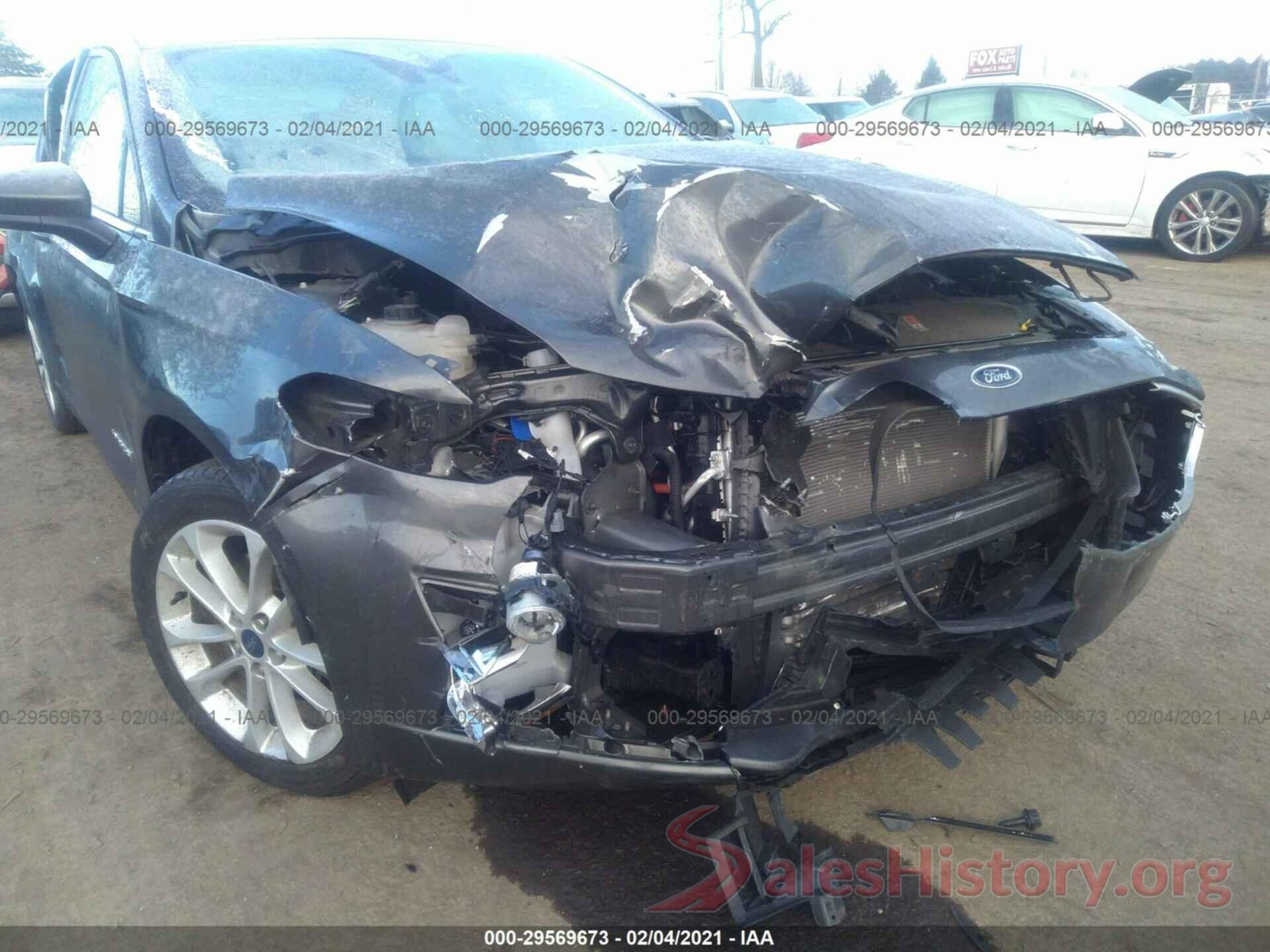 3FA6P0LU1KR169201 2019 FORD FUSION HYBRID