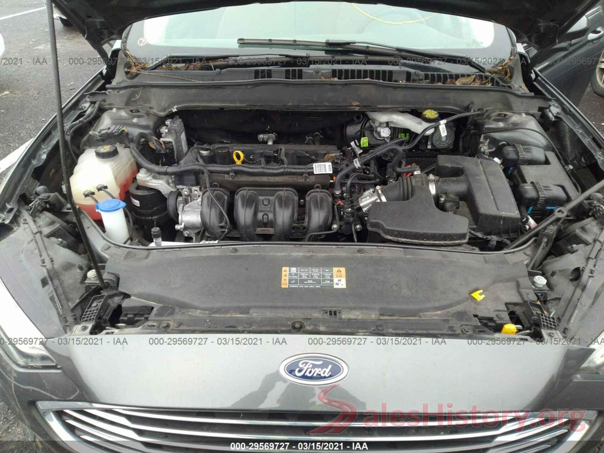 3FA6P0G76KR133380 2019 FORD FUSION