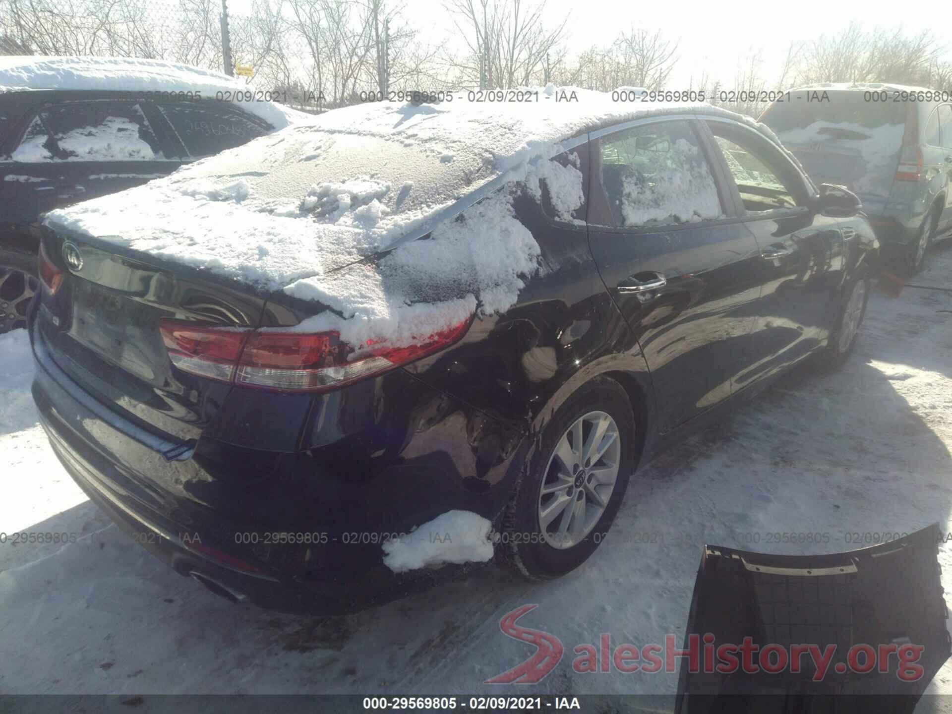 KNAGT4L39H5150493 2017 KIA OPTIMA