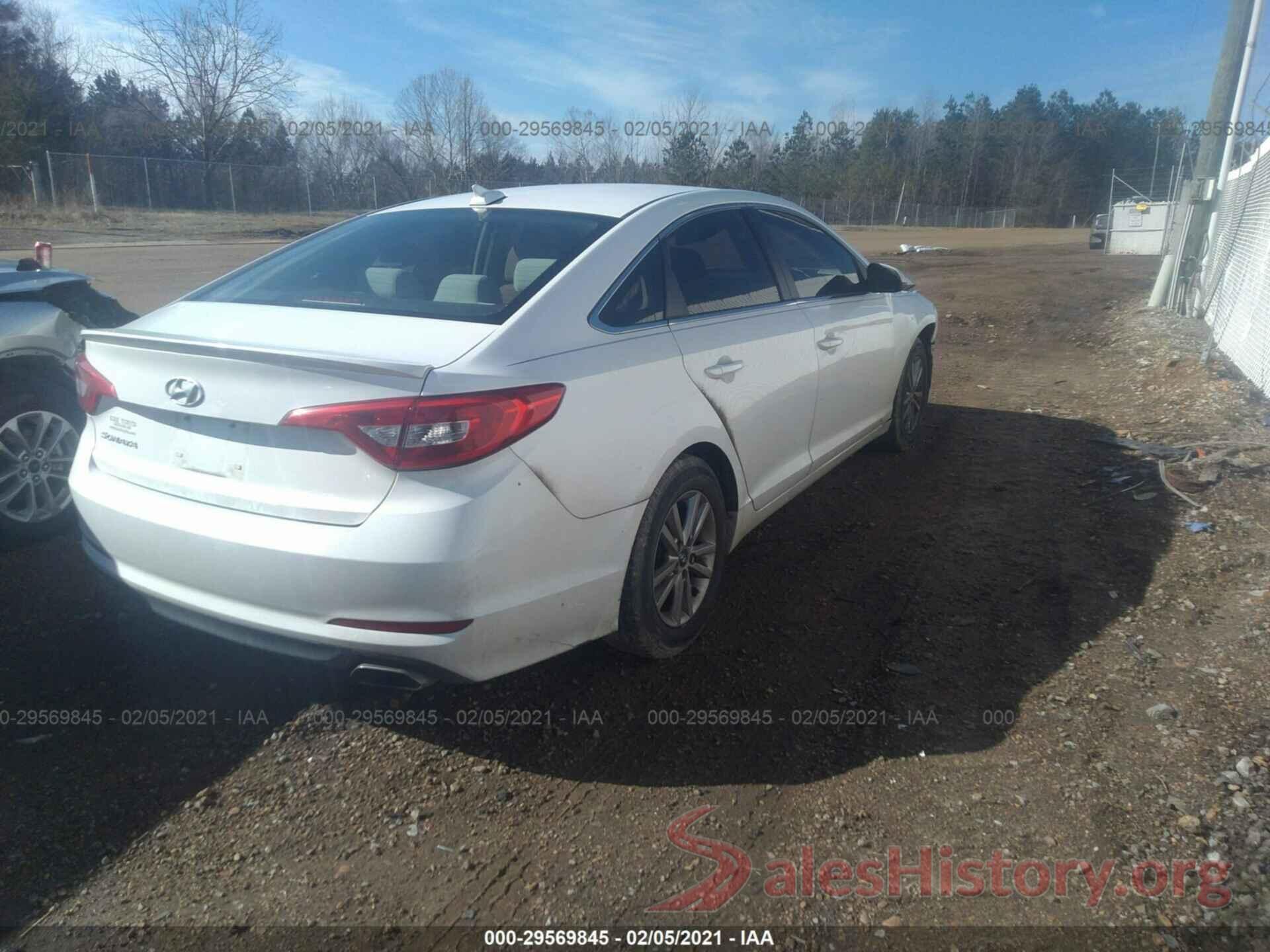 5NPE24AF7GH385256 2016 HYUNDAI SONATA