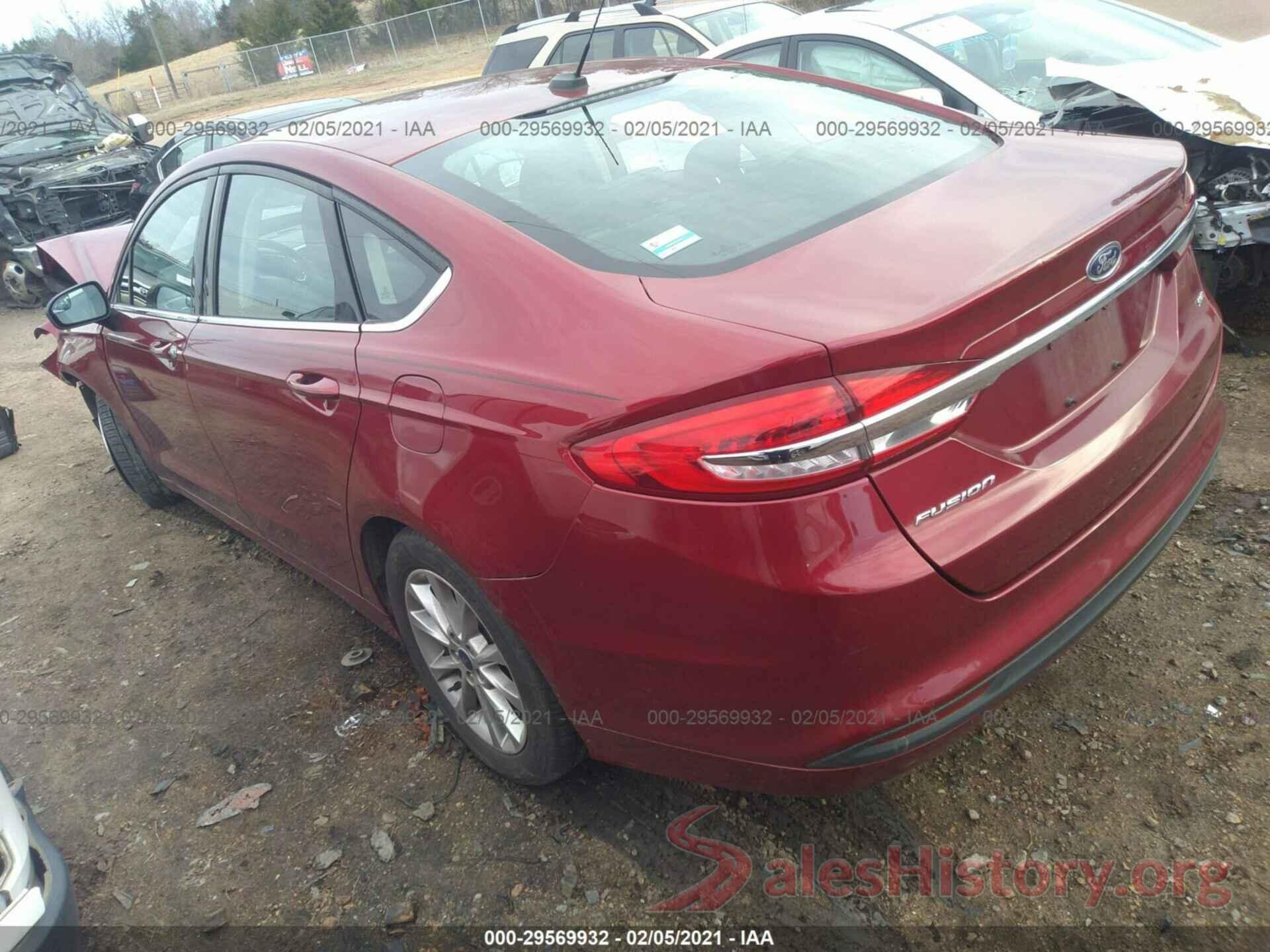 3FA6P0H79HR198389 2017 FORD FUSION