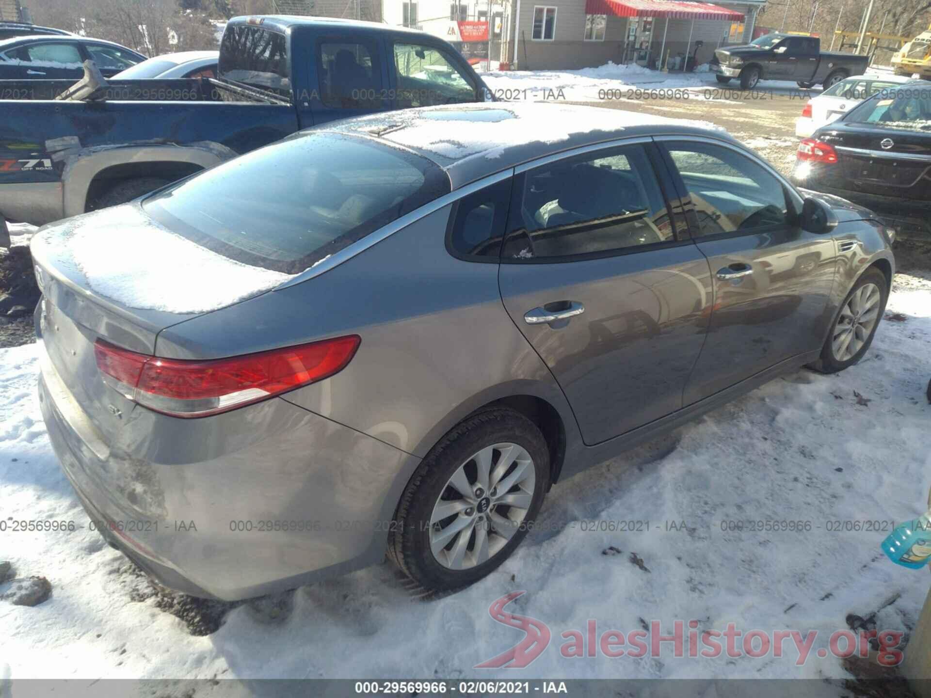 5XXGU4L3XGG091870 2016 KIA OPTIMA