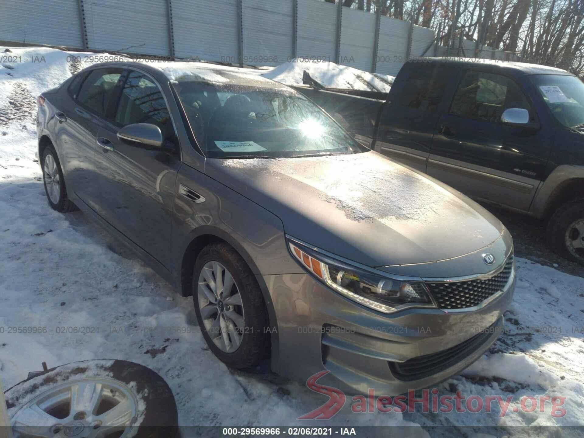 5XXGU4L3XGG091870 2016 KIA OPTIMA