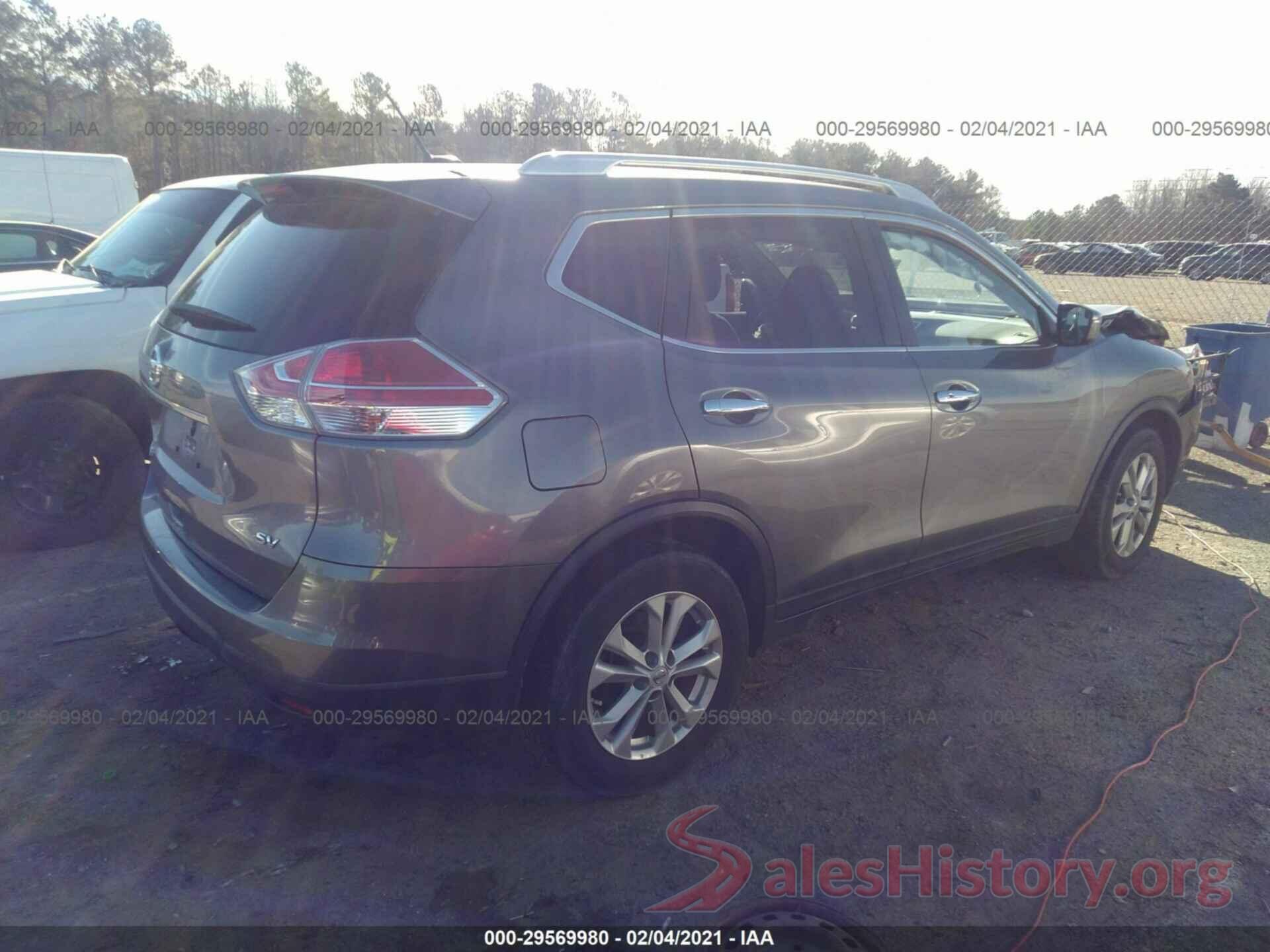 KNMAT2MT2GP604937 2016 NISSAN ROGUE