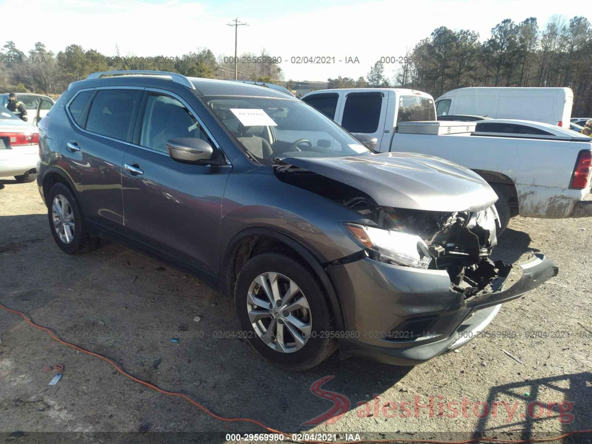 KNMAT2MT2GP604937 2016 NISSAN ROGUE