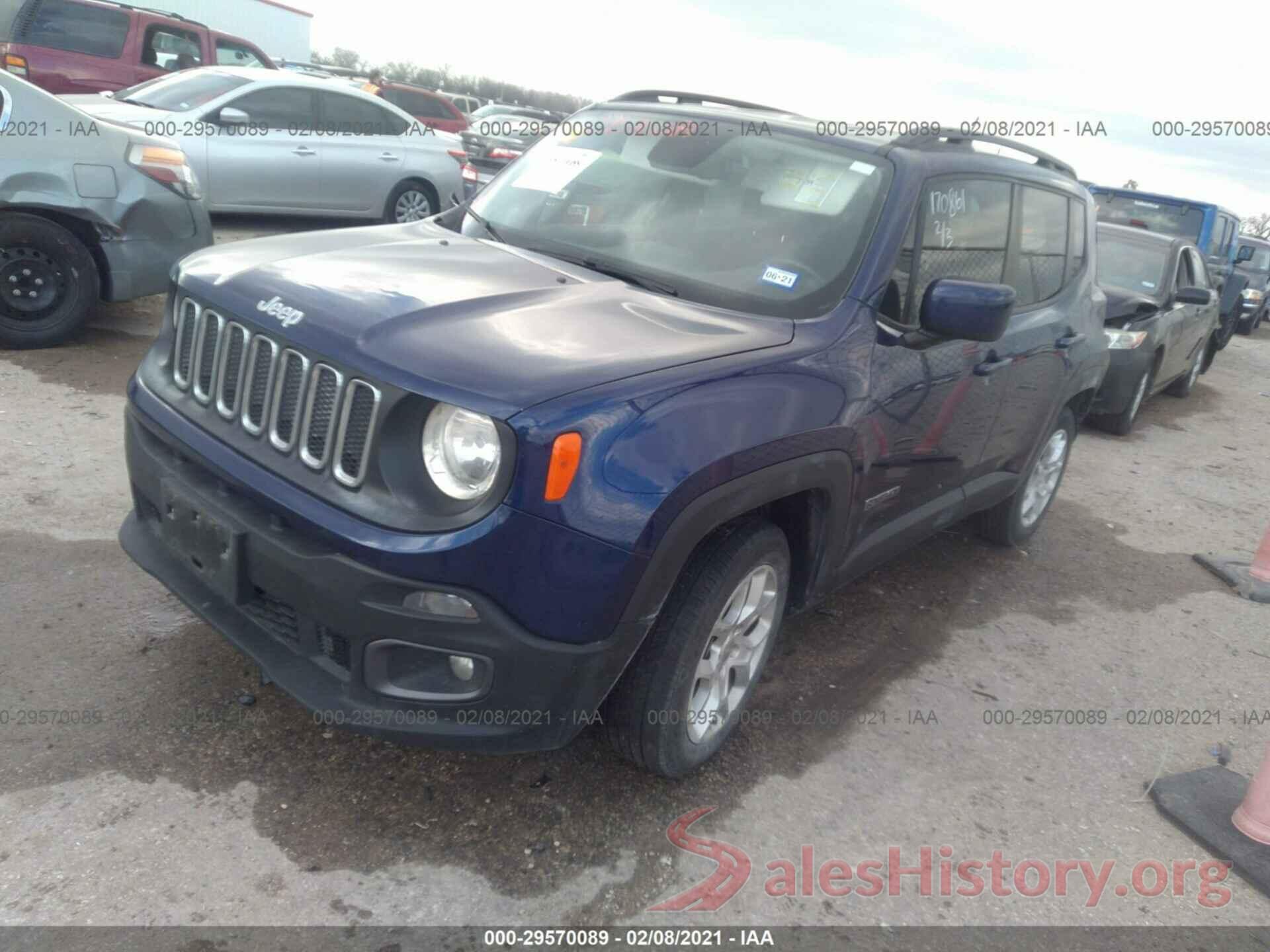 ZACCJABT2GPD09867 2016 JEEP RENEGADE