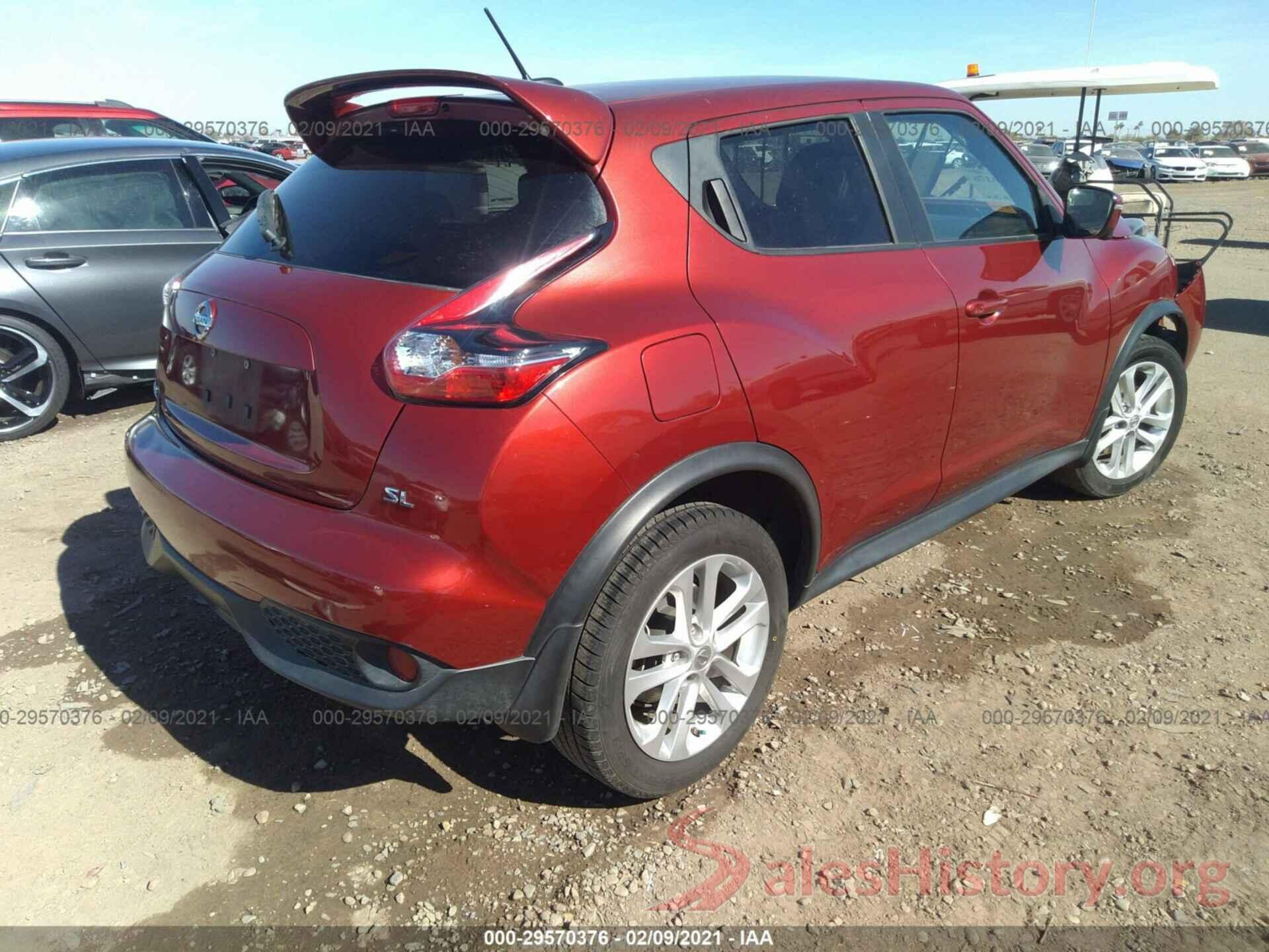 JN8AF5MRXFT511879 2015 NISSAN JUKE