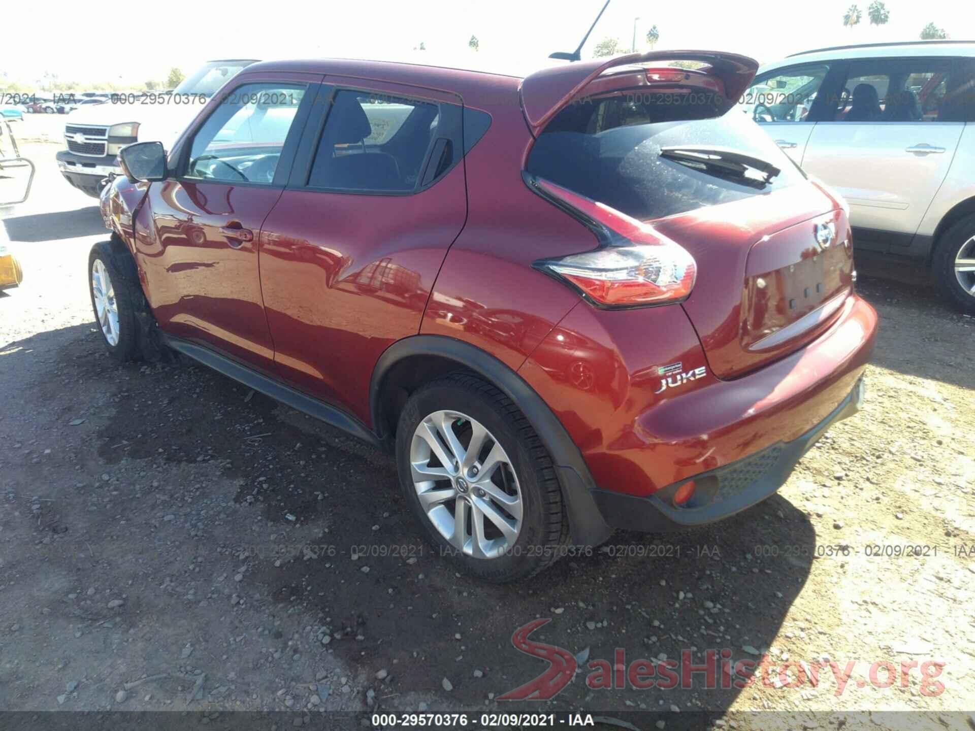 JN8AF5MRXFT511879 2015 NISSAN JUKE