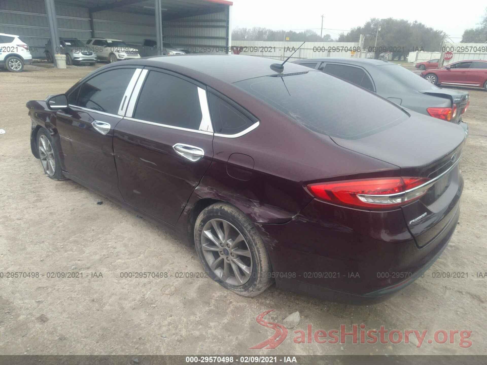 3FA6P0H75HR339488 2017 FORD FUSION