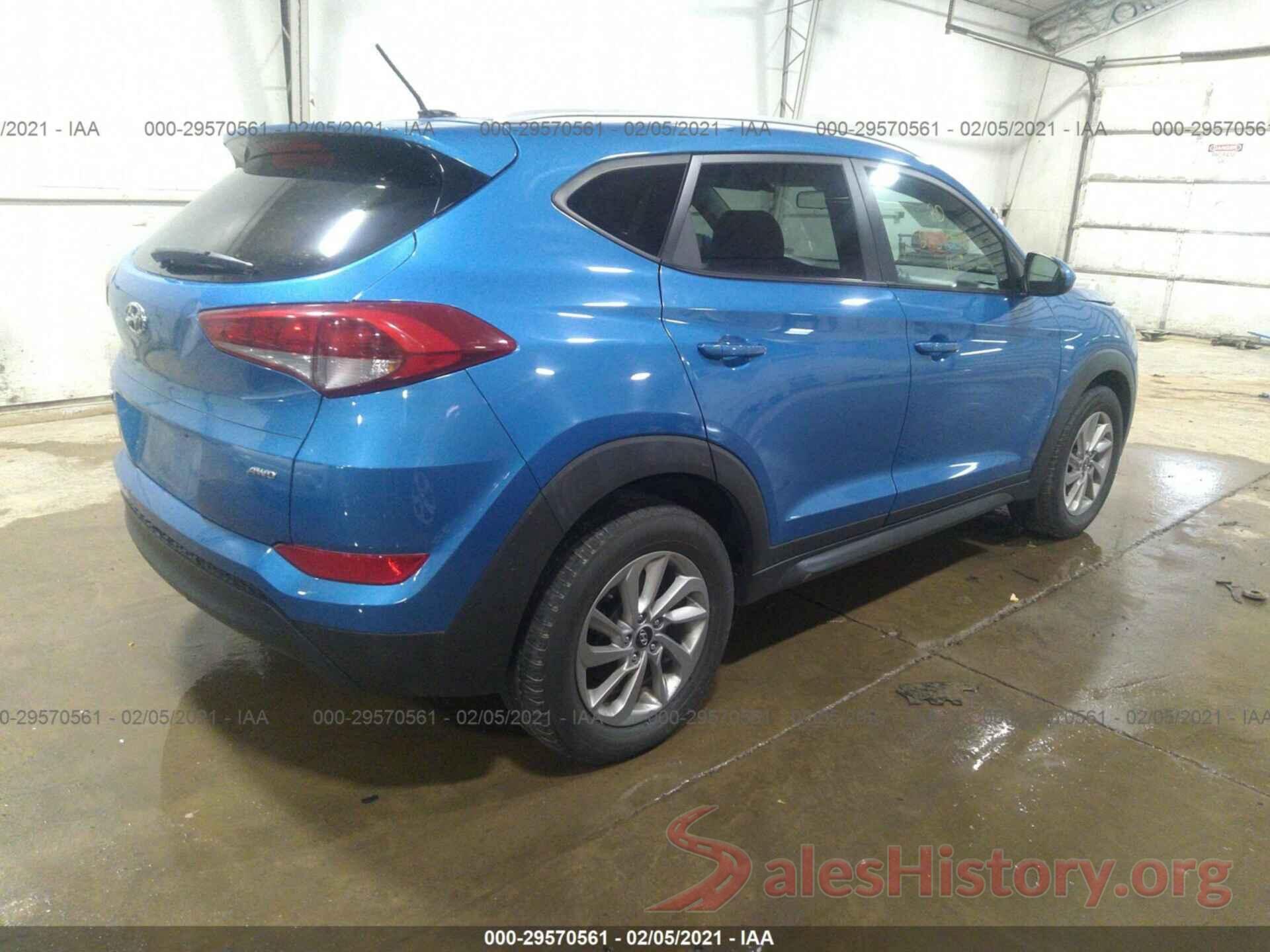 KM8J3CA42GU126647 2016 HYUNDAI TUCSON