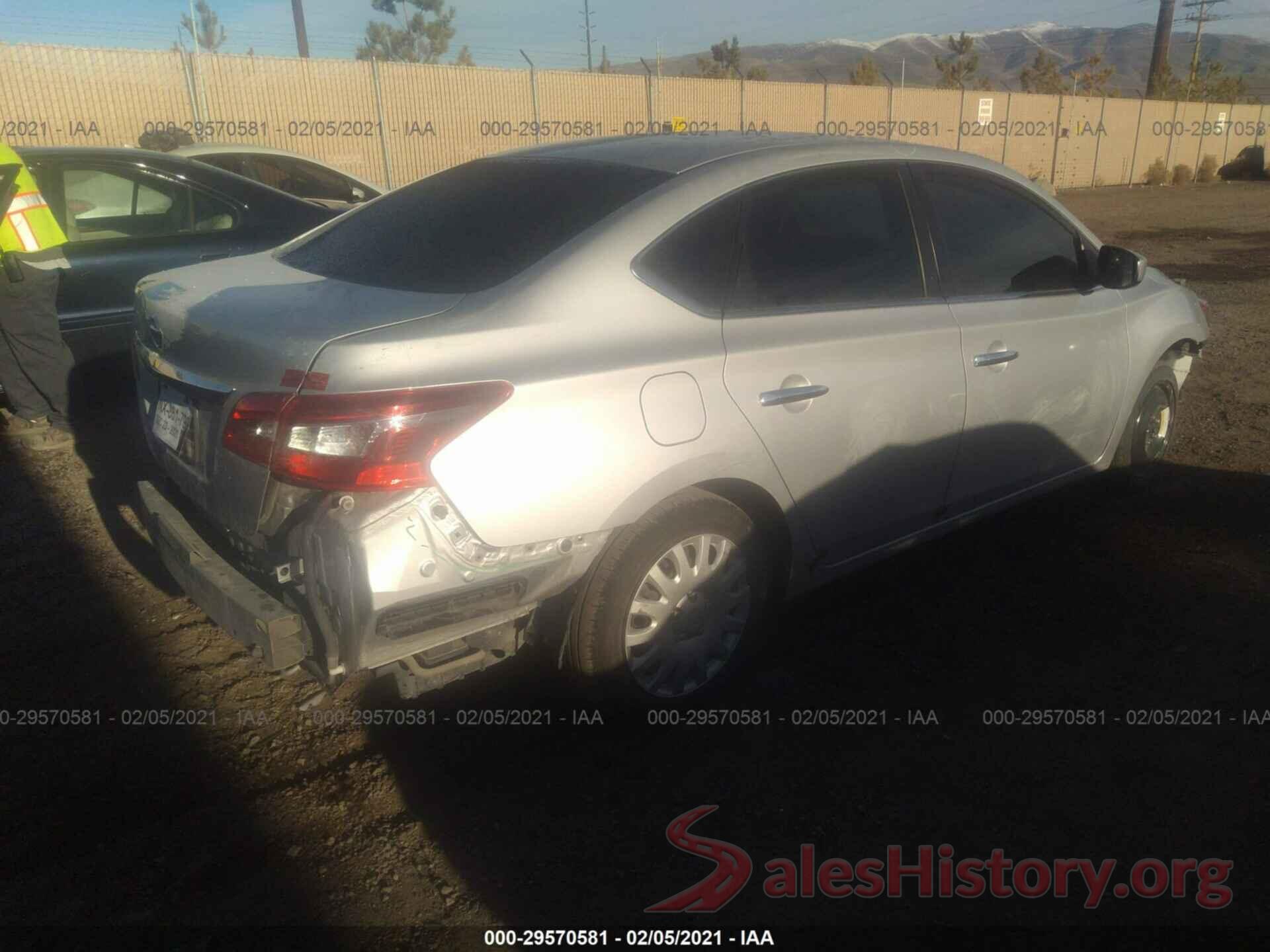 3N1AB7AP3KY265560 2019 NISSAN SENTRA