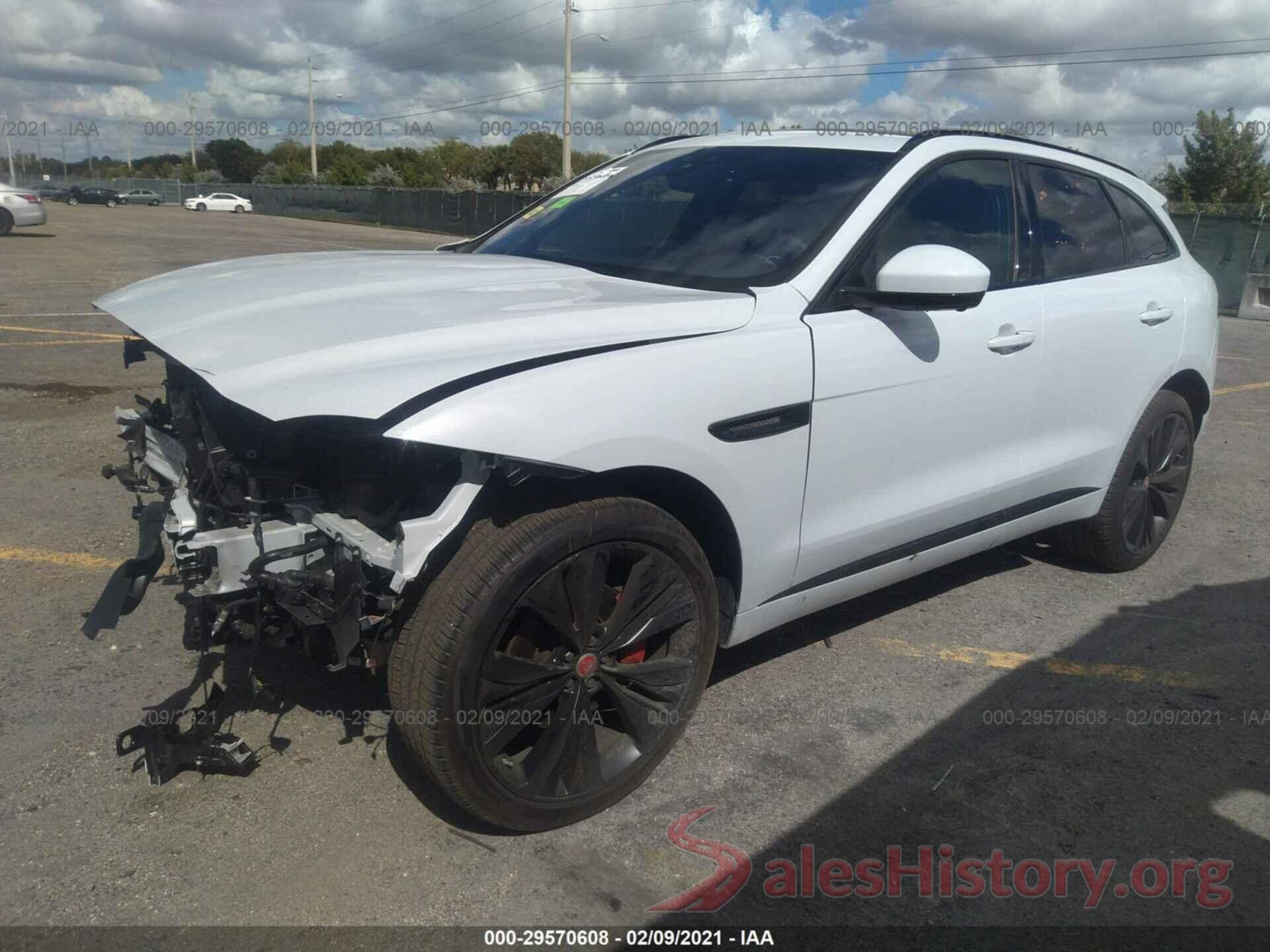 SADCM2FV0KA395590 2019 JAGUAR F-PACE