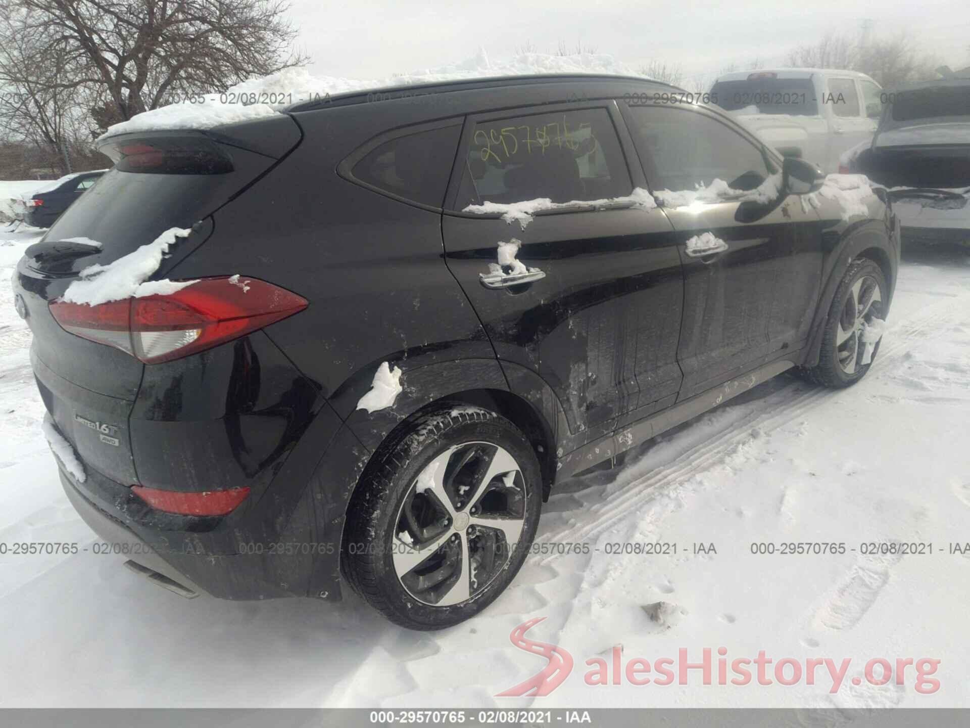 KM8J3CA29HU596125 2017 HYUNDAI TUCSON