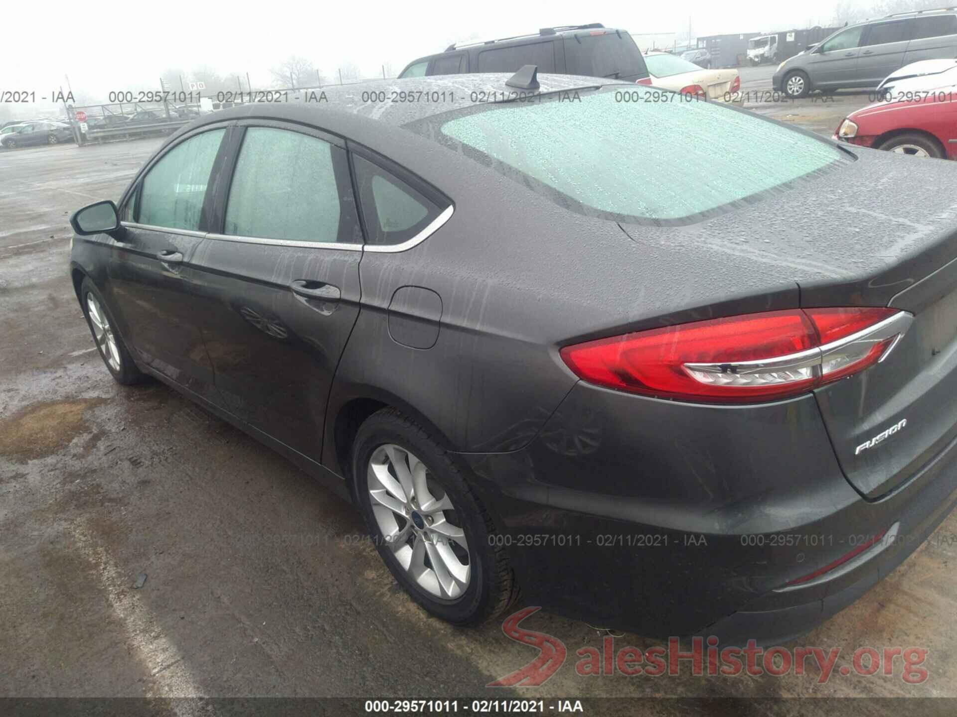 3FA6P0H71KR153616 2019 FORD FUSION