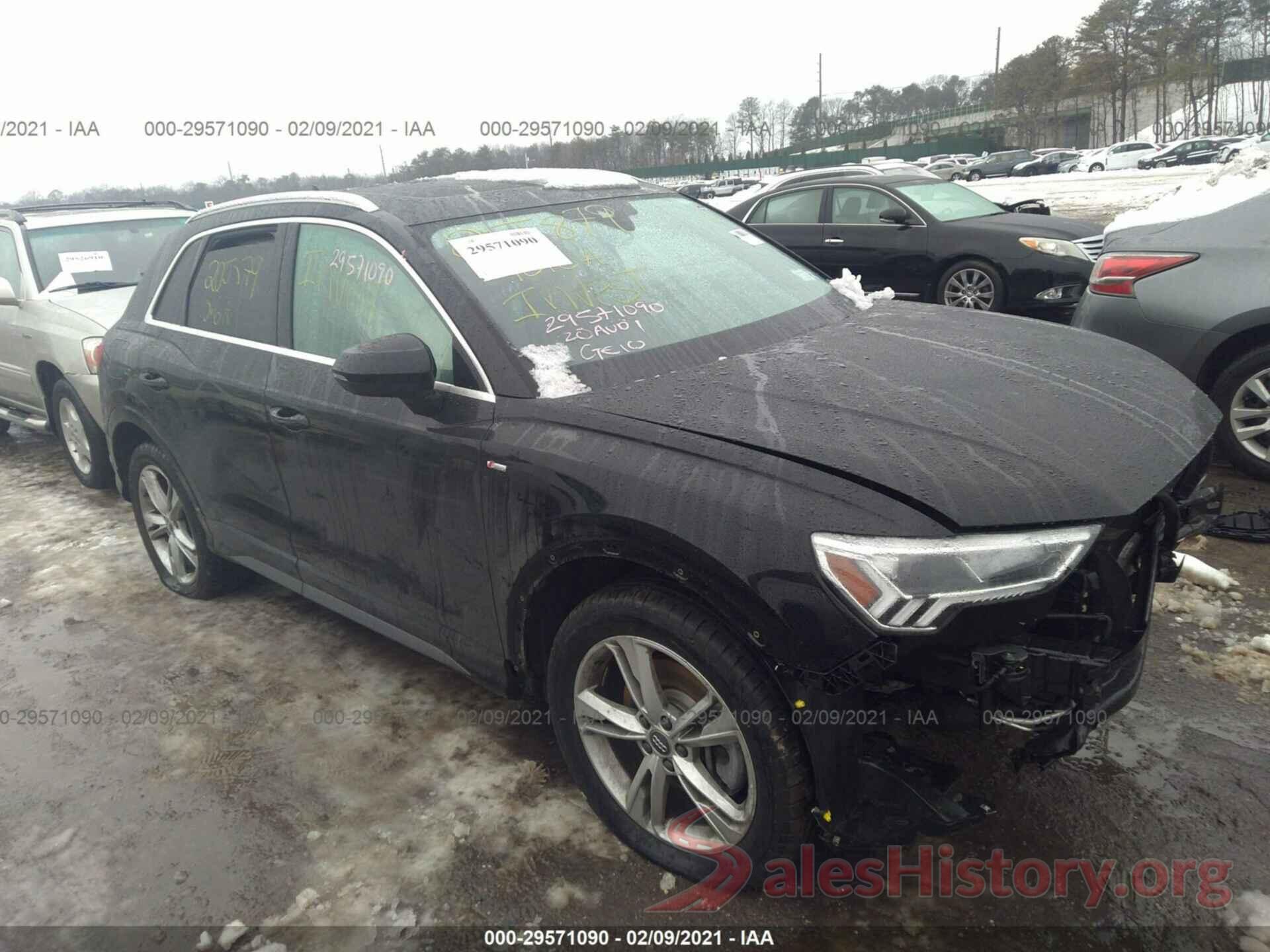 WA1EECF36L1000961 2020 AUDI Q3