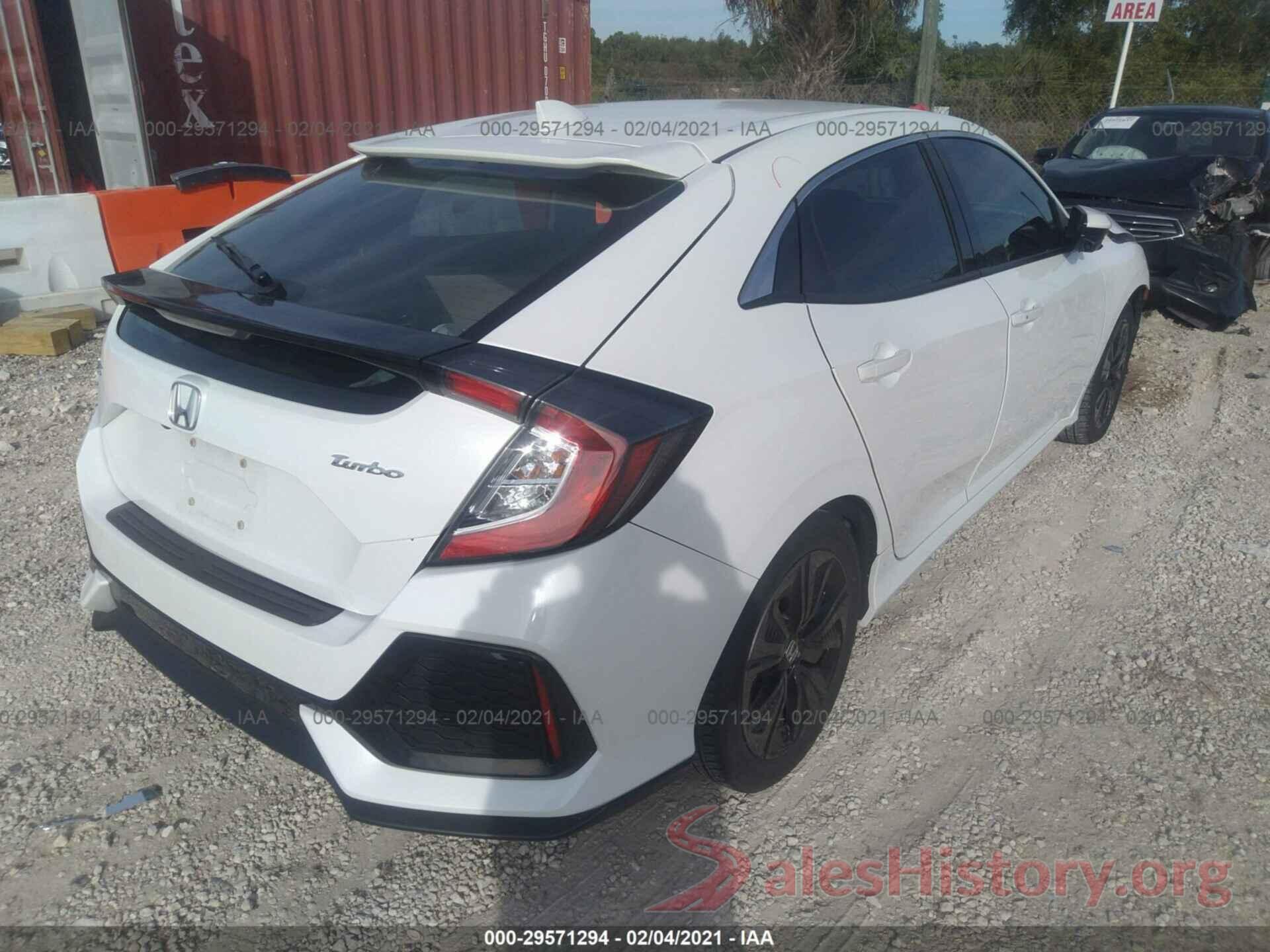 SHHFK7H75HU222723 2017 HONDA CIVIC HATCHBACK