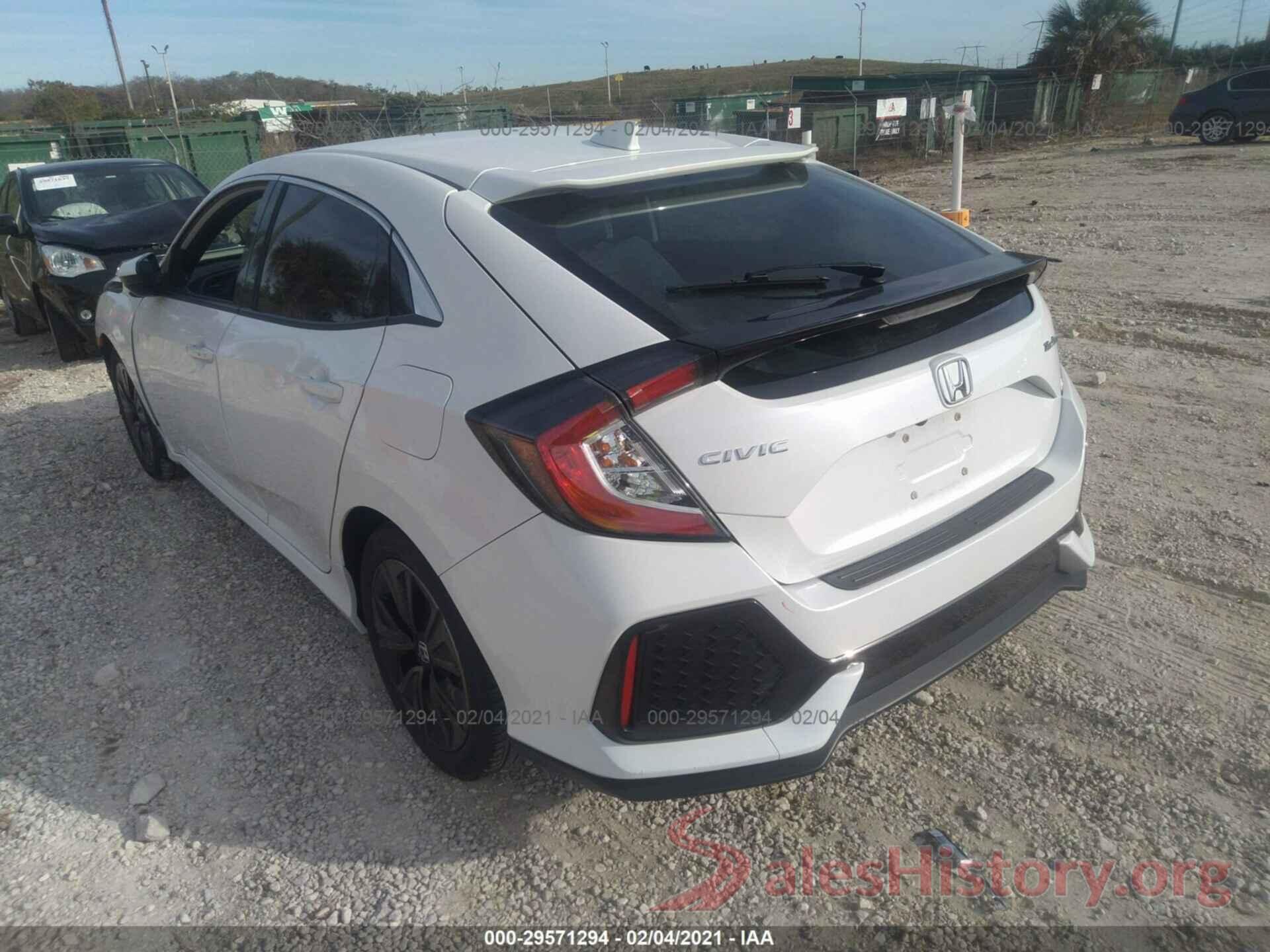 SHHFK7H75HU222723 2017 HONDA CIVIC HATCHBACK