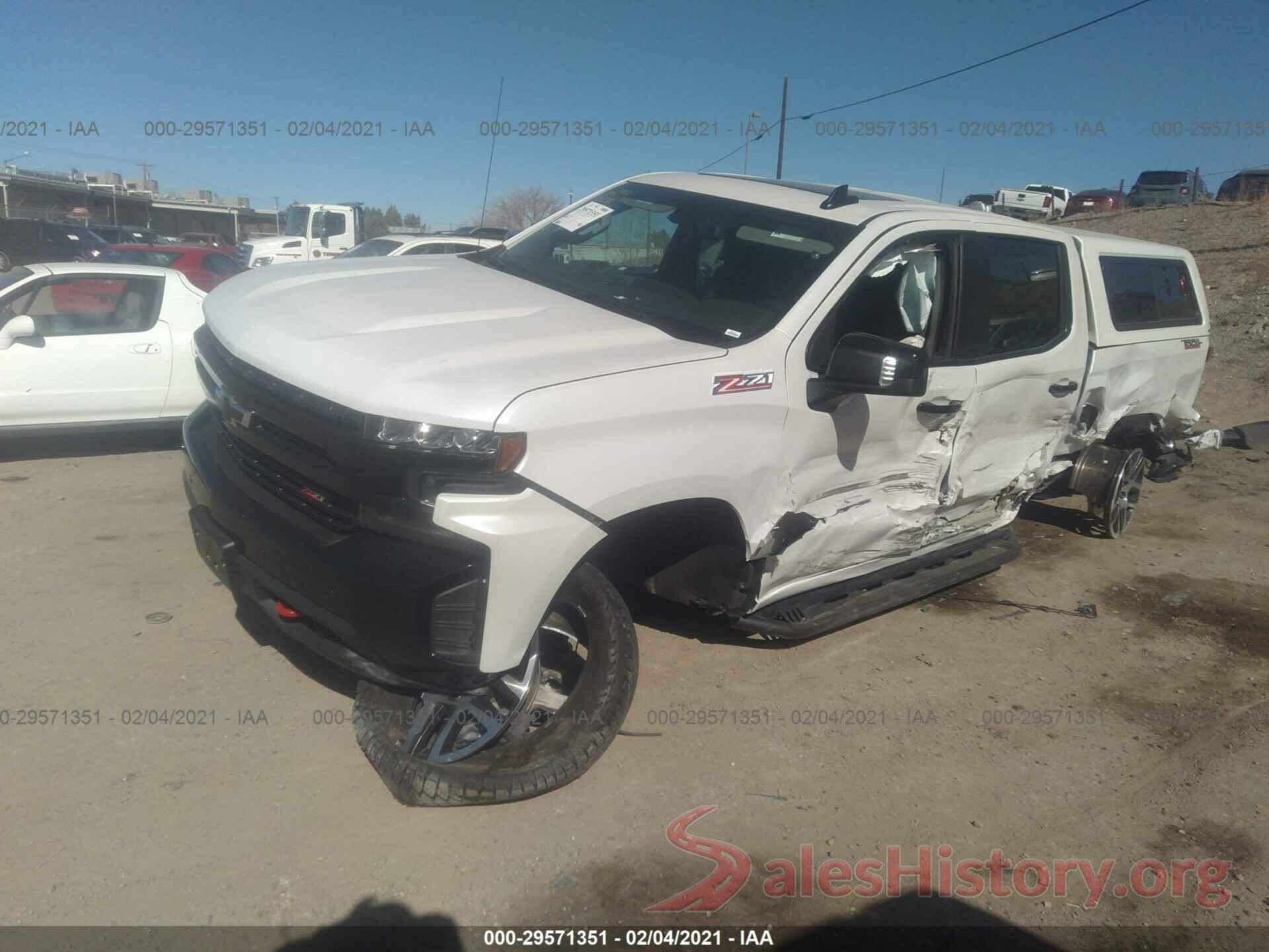 3GCPYFED0LG166797 2020 CHEVROLET SILVERADO 1500