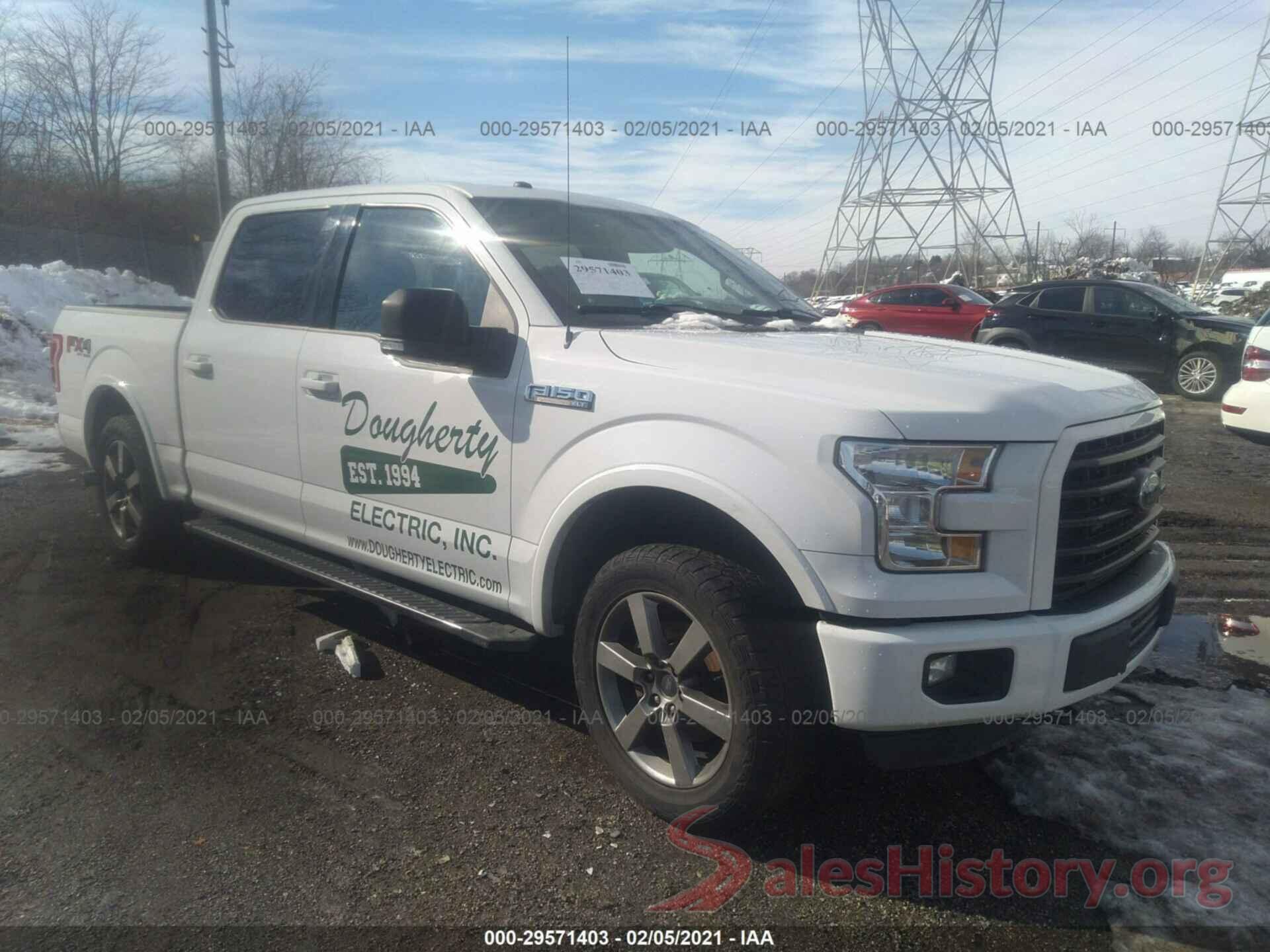 1FTEW1EF3GFC10820 2016 FORD F-150