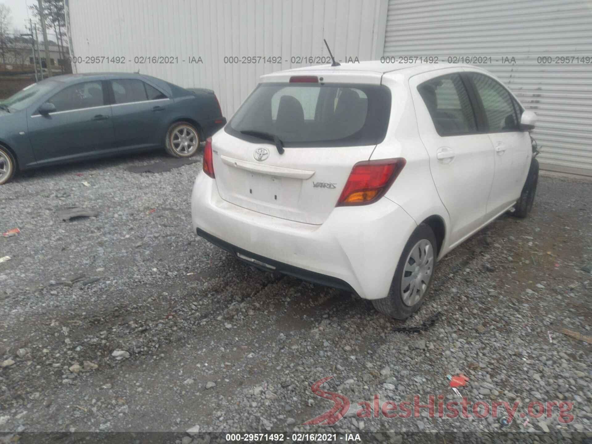 VNKKTUD31HA079607 2017 TOYOTA YARIS