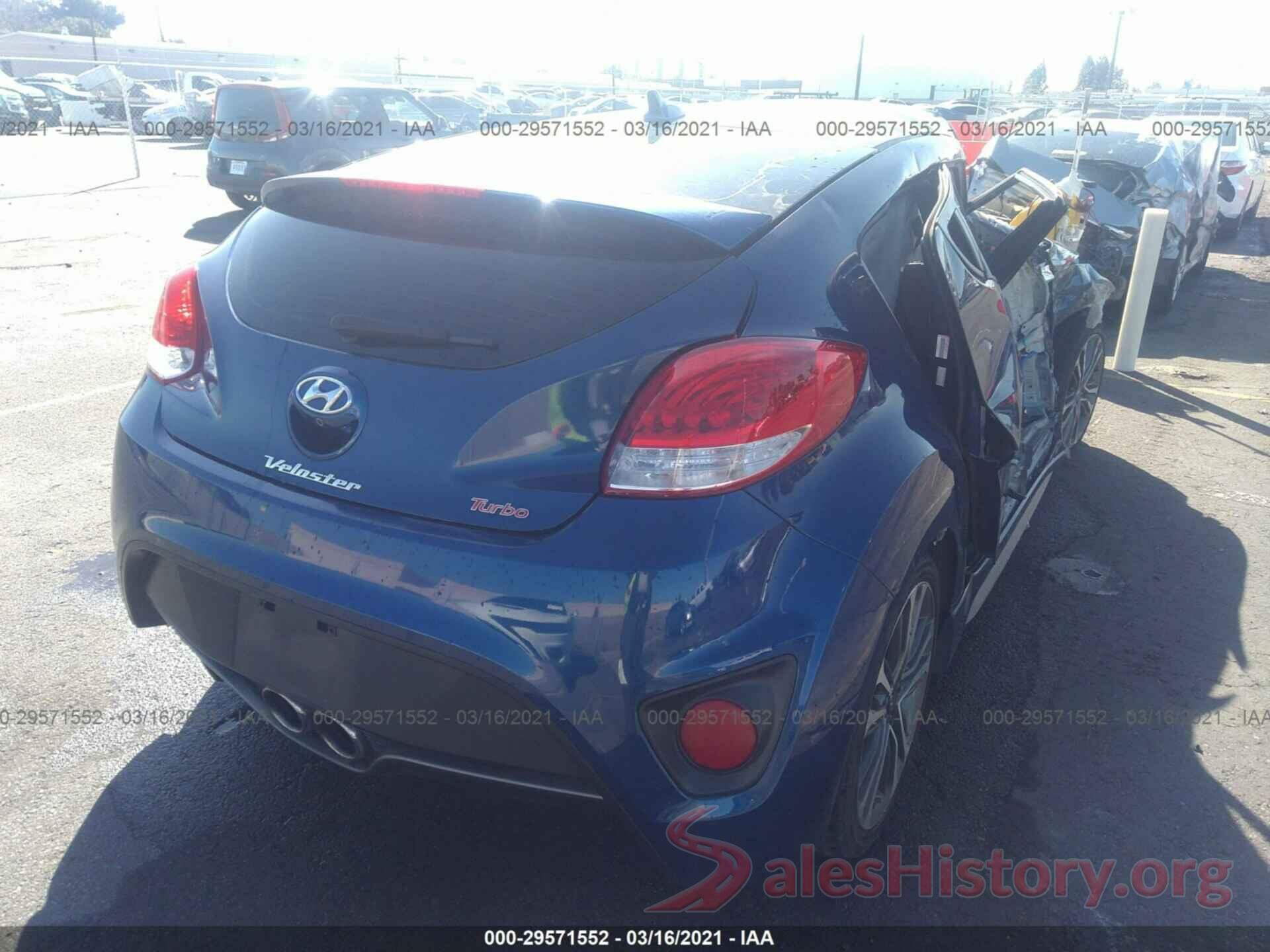 KMHTC6AE0GU292829 2016 HYUNDAI VELOSTER