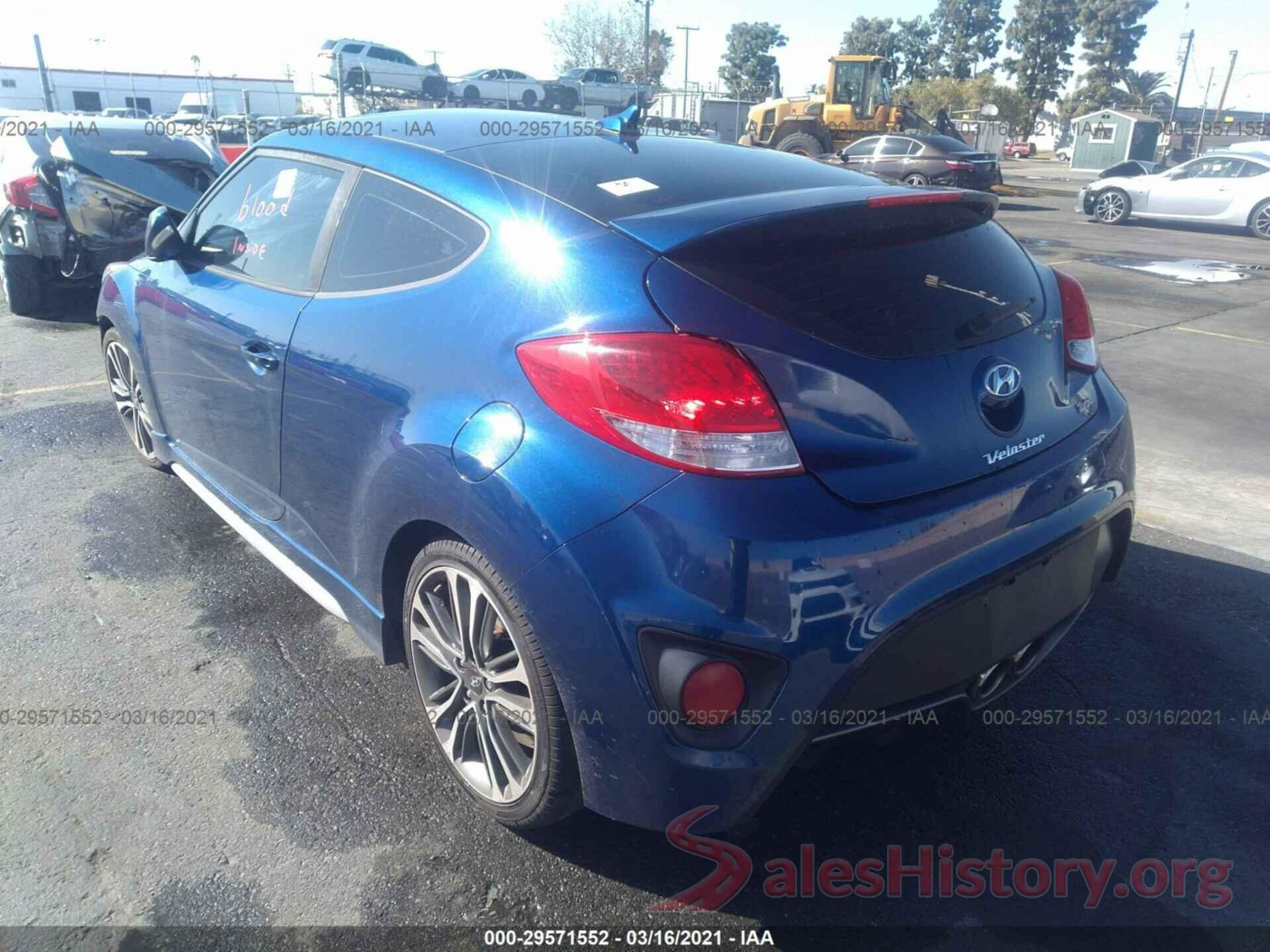 KMHTC6AE0GU292829 2016 HYUNDAI VELOSTER