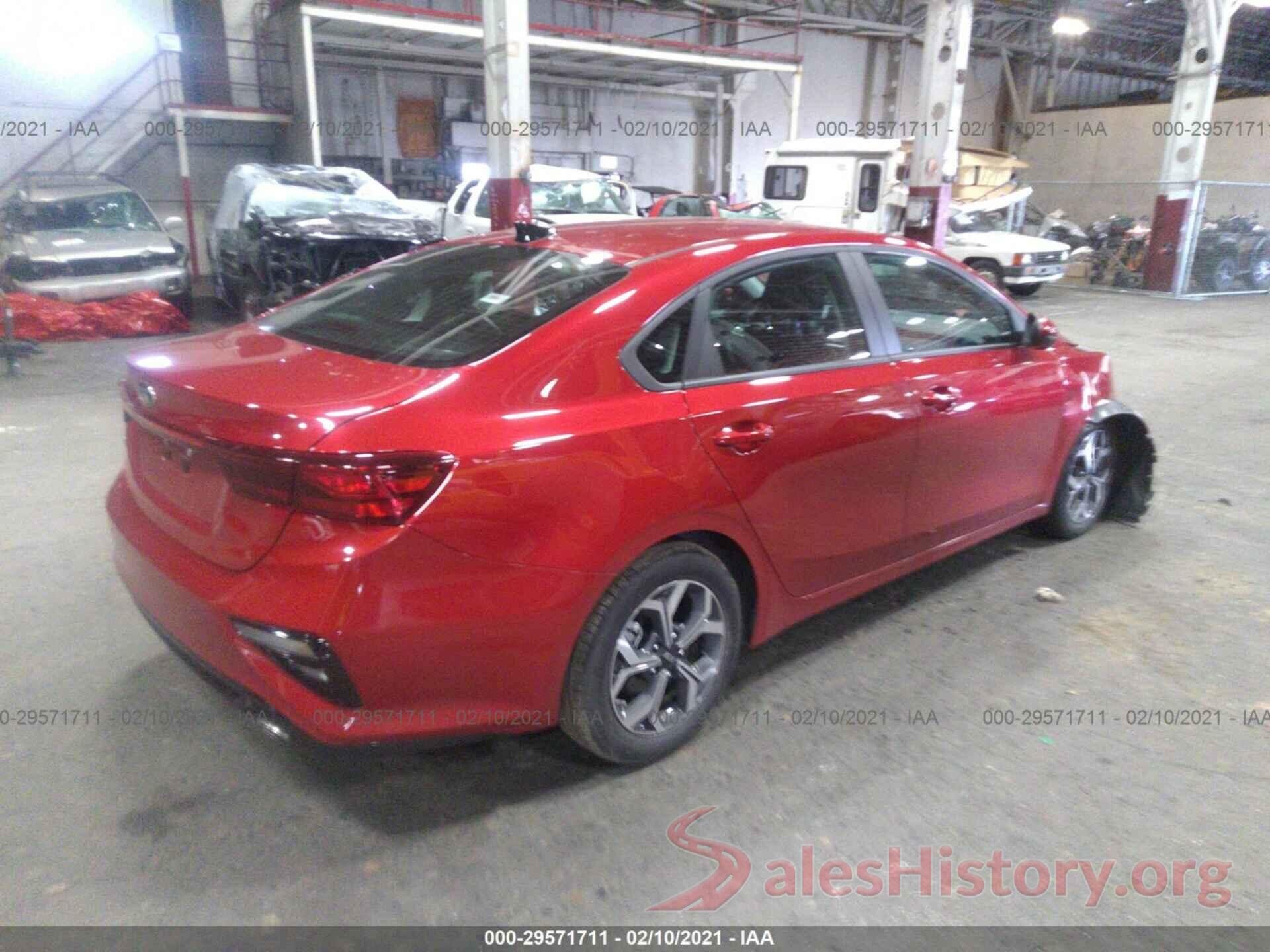 3KPF24AD4LE175022 2020 KIA FORTE