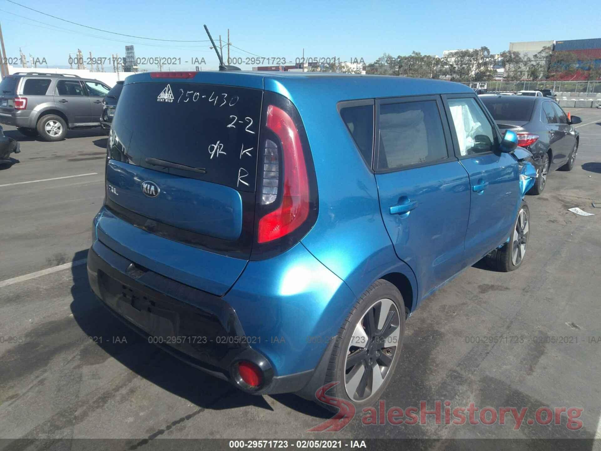 KNDJP3A55G7298669 2016 KIA SOUL