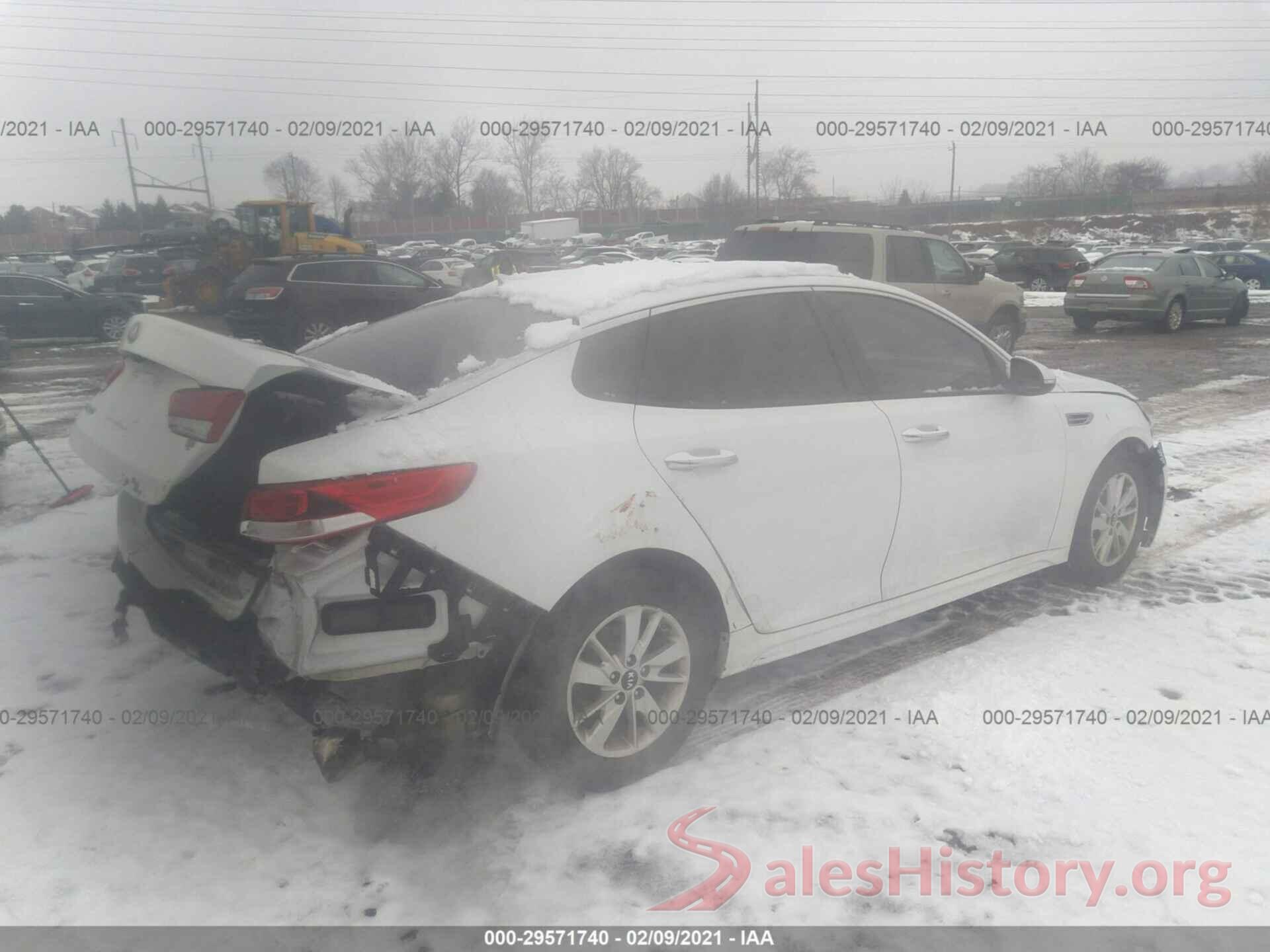 5XXGT4L31GG036517 2016 KIA OPTIMA