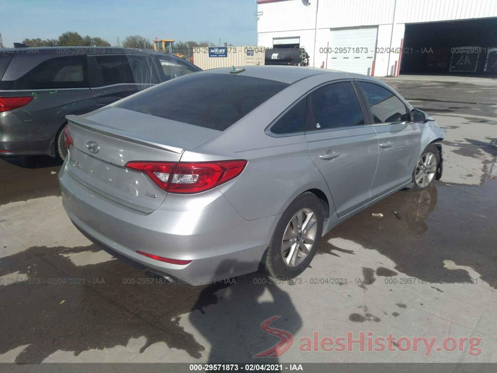 5NPE24AA4GH425832 2016 HYUNDAI SONATA