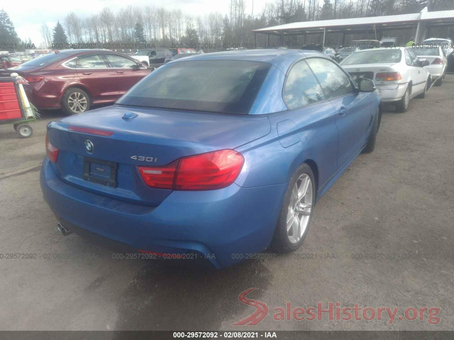 WBA4U7C50H5D43458 2017 BMW 4 SERIES