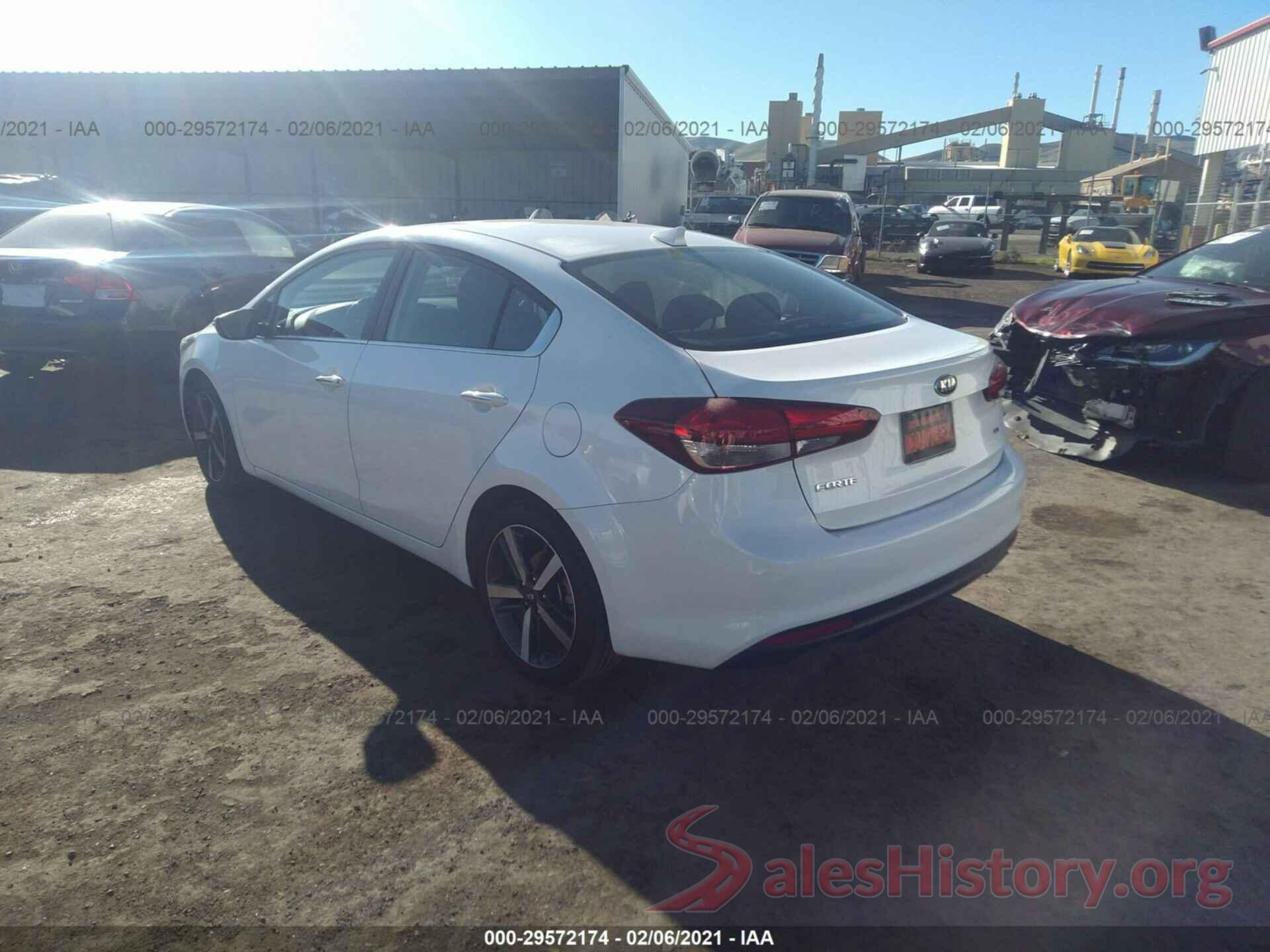 3KPFL4A85JE257287 2018 KIA FORTE