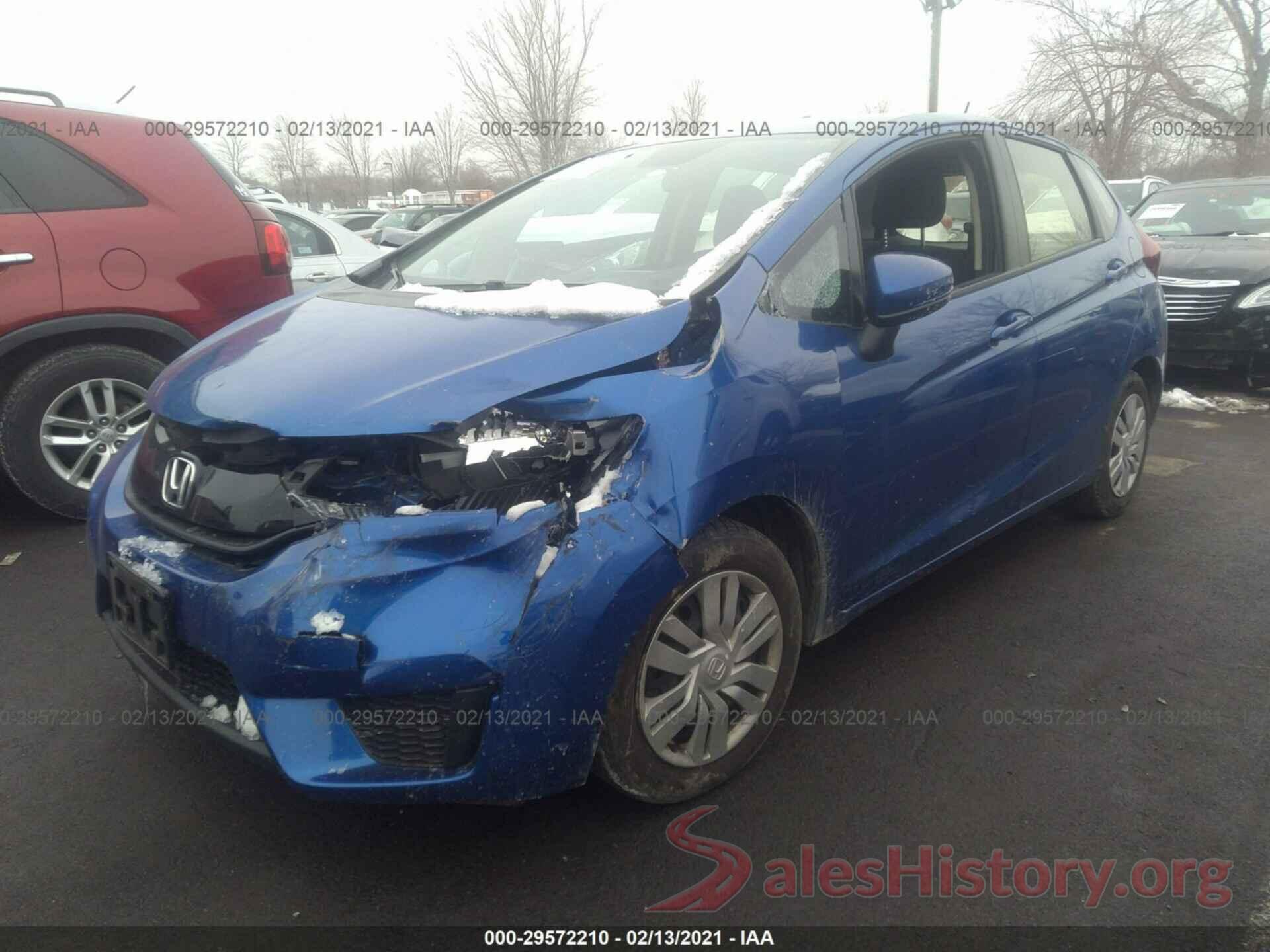 JHMGK5H50GX025132 2016 HONDA FIT