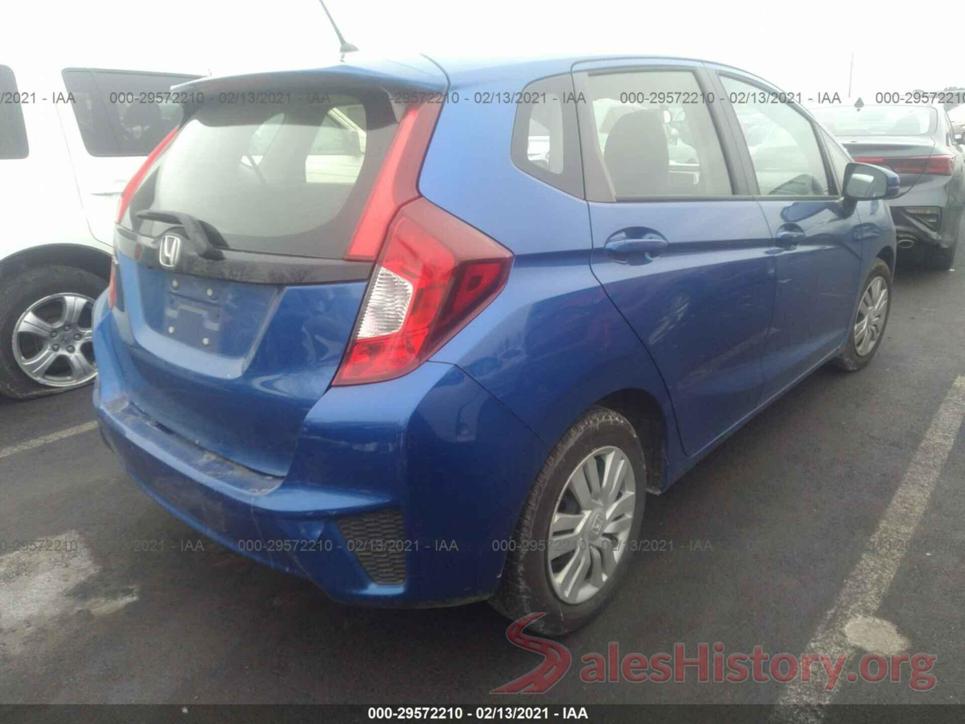 JHMGK5H50GX025132 2016 HONDA FIT