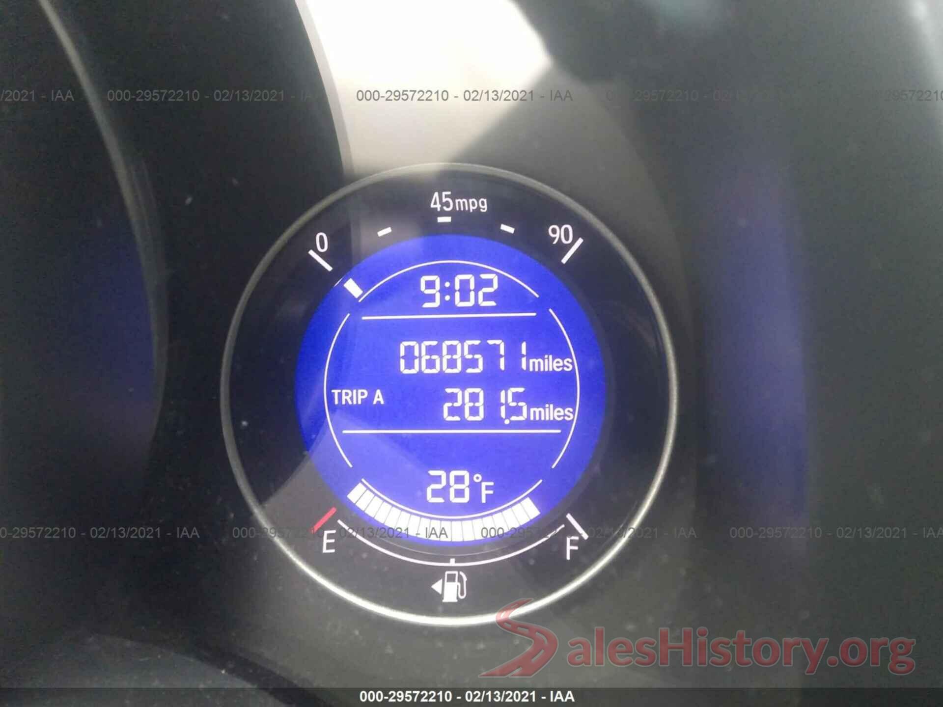 JHMGK5H50GX025132 2016 HONDA FIT