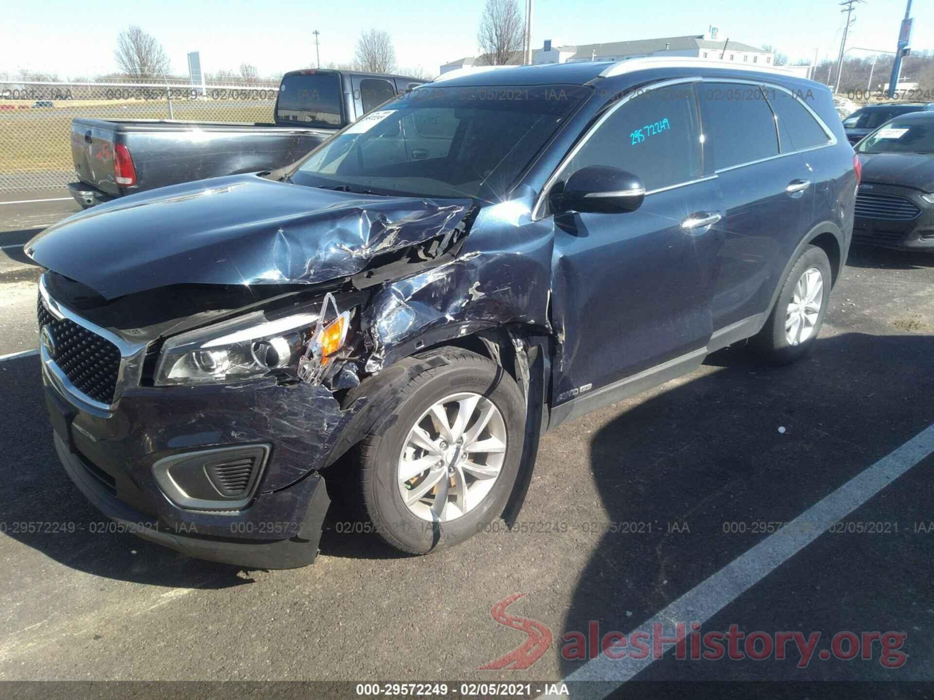 5XYPGDA54GG106807 2016 KIA SORENTO