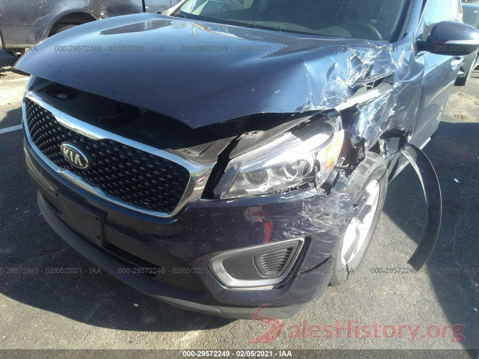 5XYPGDA54GG106807 2016 KIA SORENTO