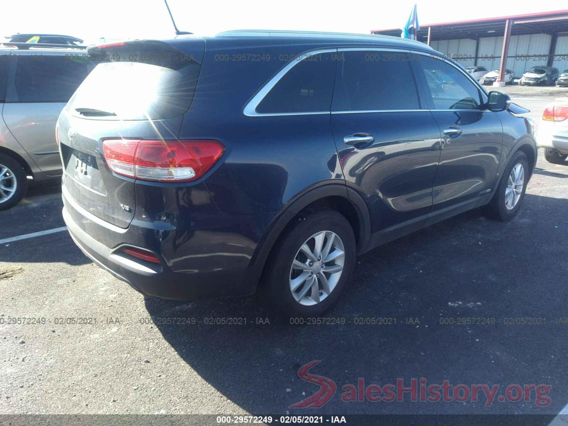 5XYPGDA54GG106807 2016 KIA SORENTO