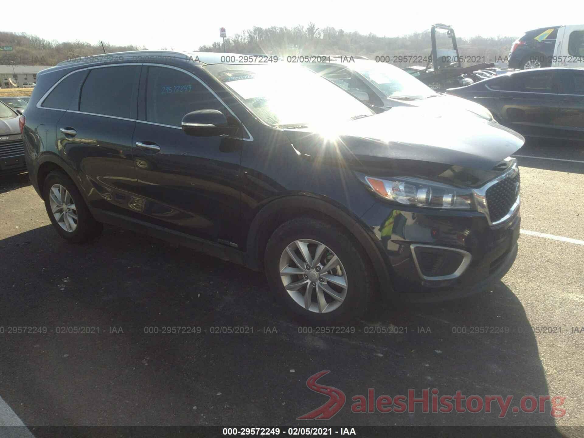 5XYPGDA54GG106807 2016 KIA SORENTO