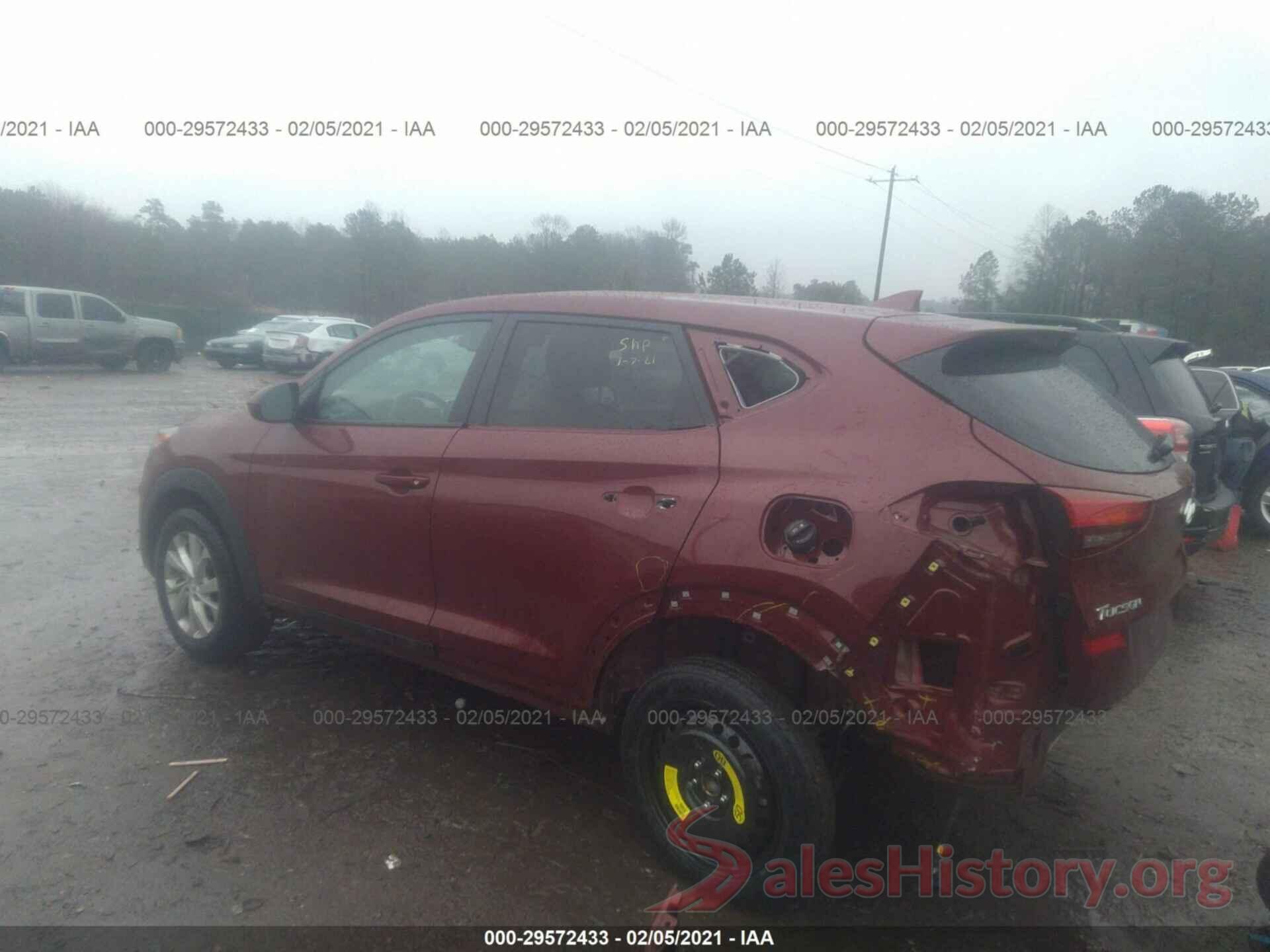 KM8J33A48KU030725 2019 HYUNDAI TUCSON