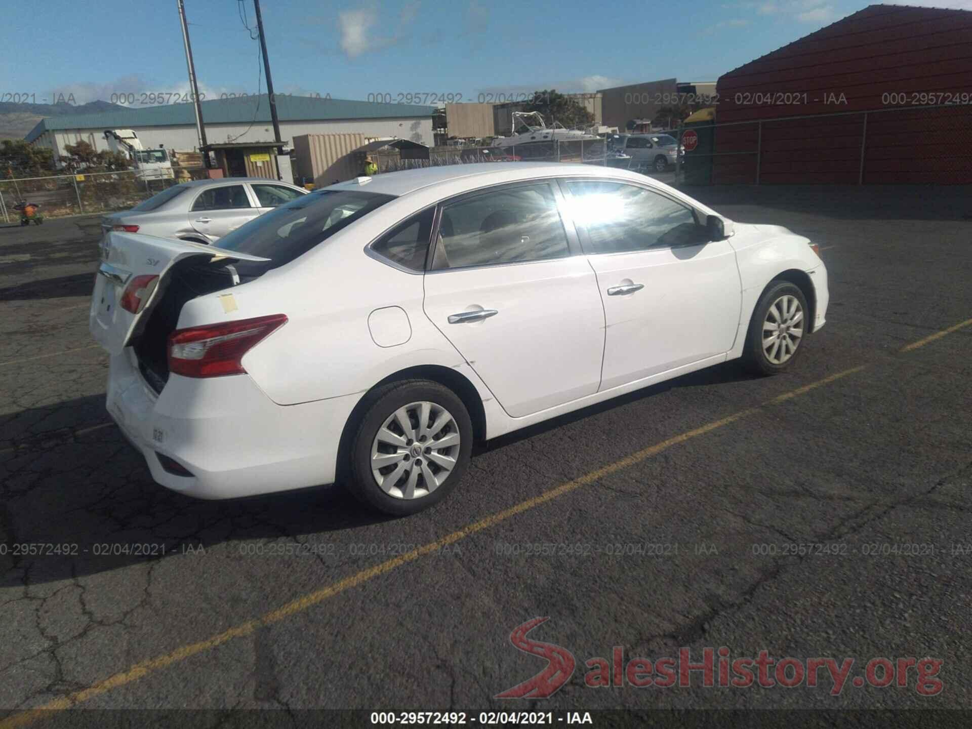 3N1AB7AP0HY375250 2017 NISSAN SENTRA