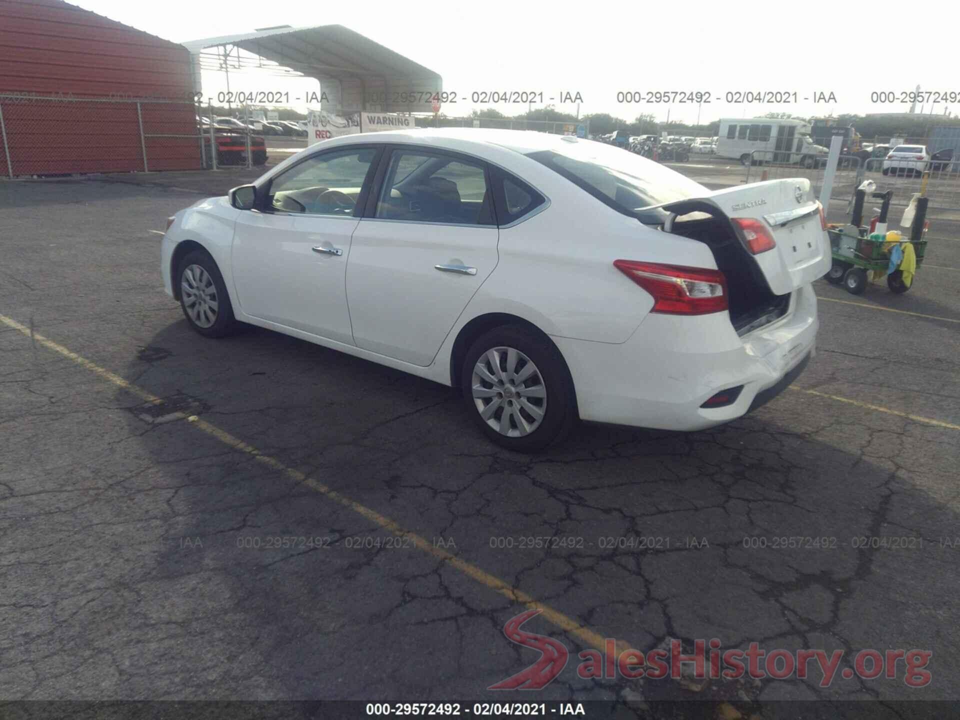 3N1AB7AP0HY375250 2017 NISSAN SENTRA