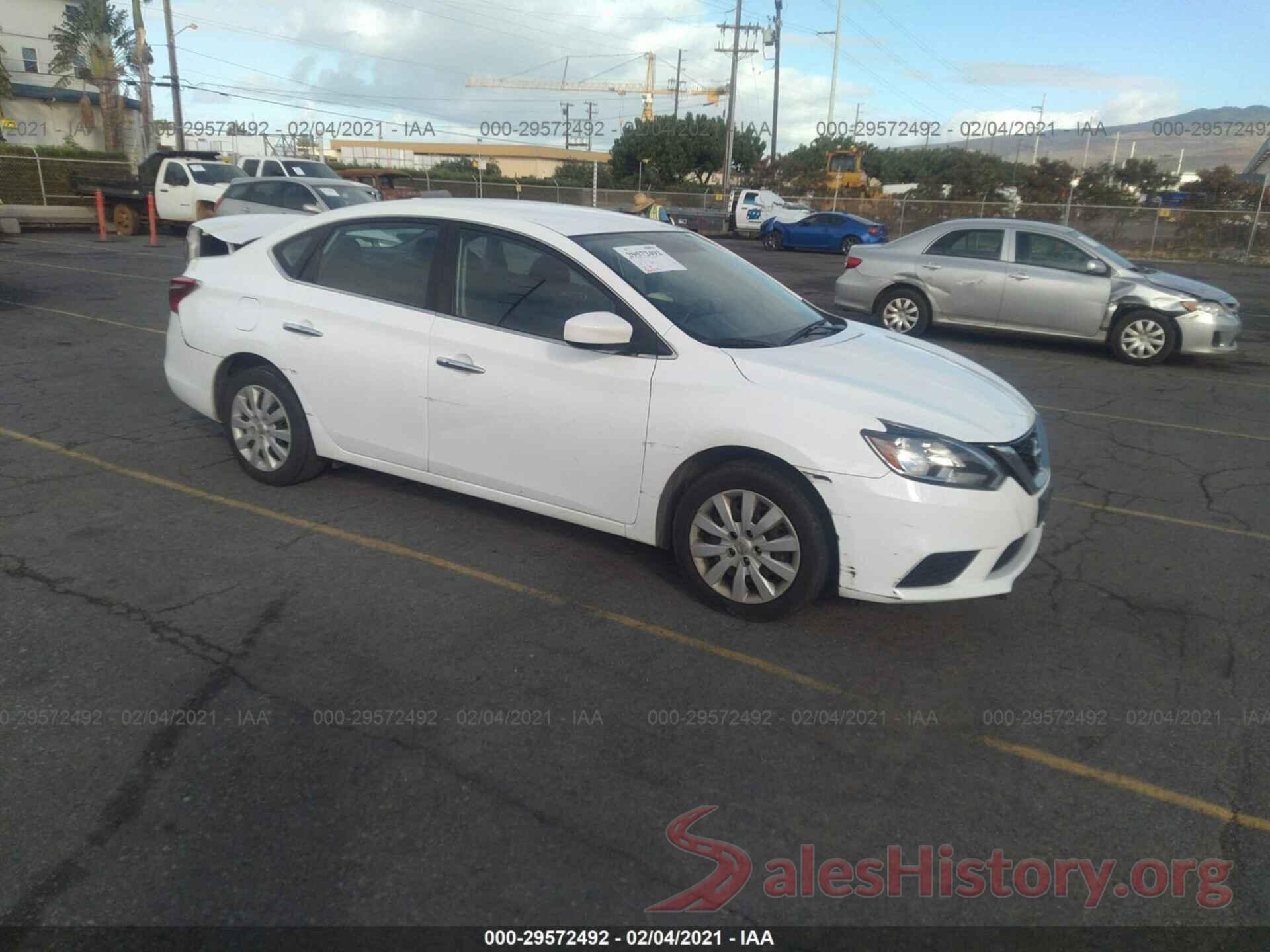 3N1AB7AP0HY375250 2017 NISSAN SENTRA