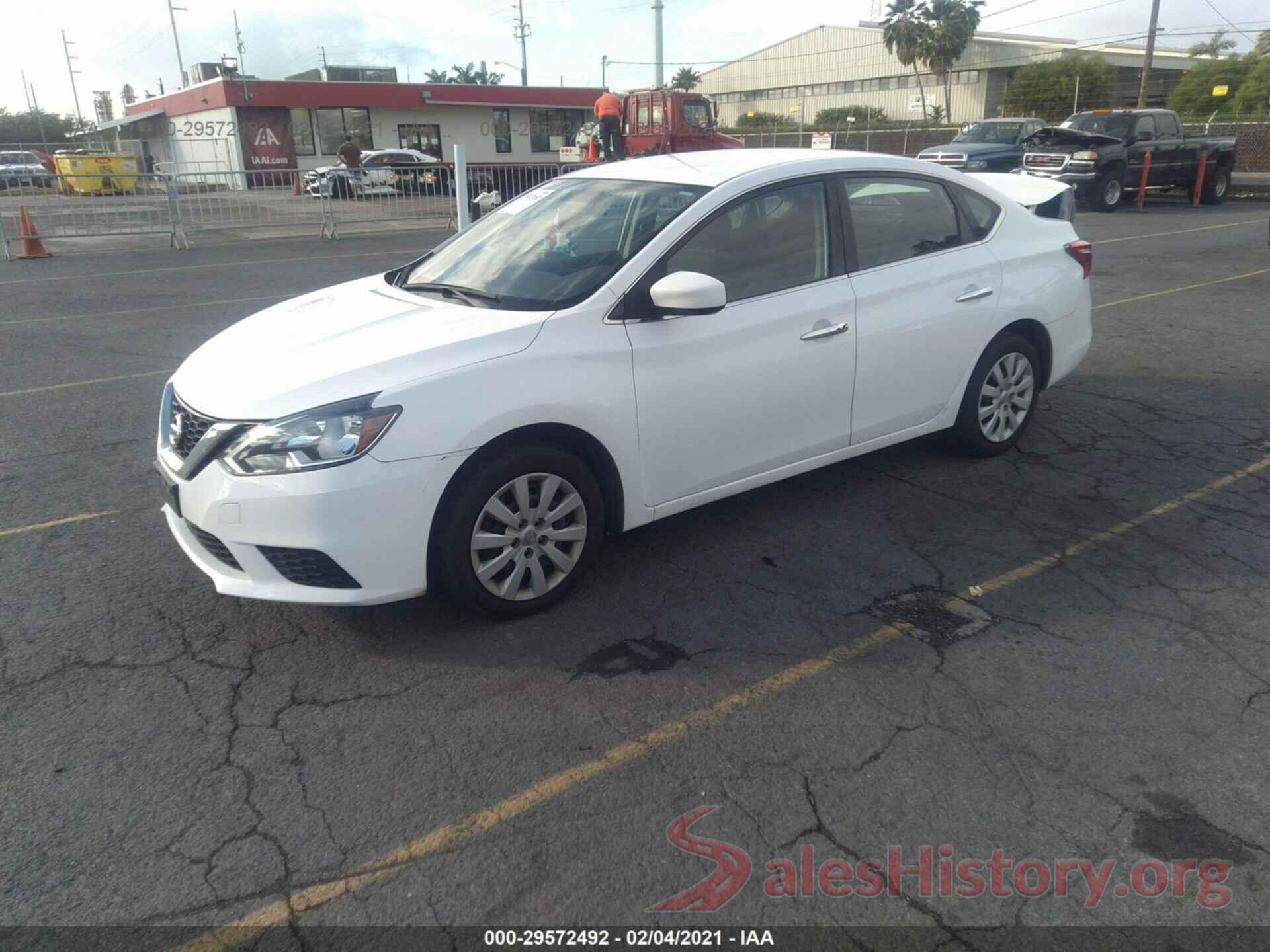 3N1AB7AP0HY375250 2017 NISSAN SENTRA