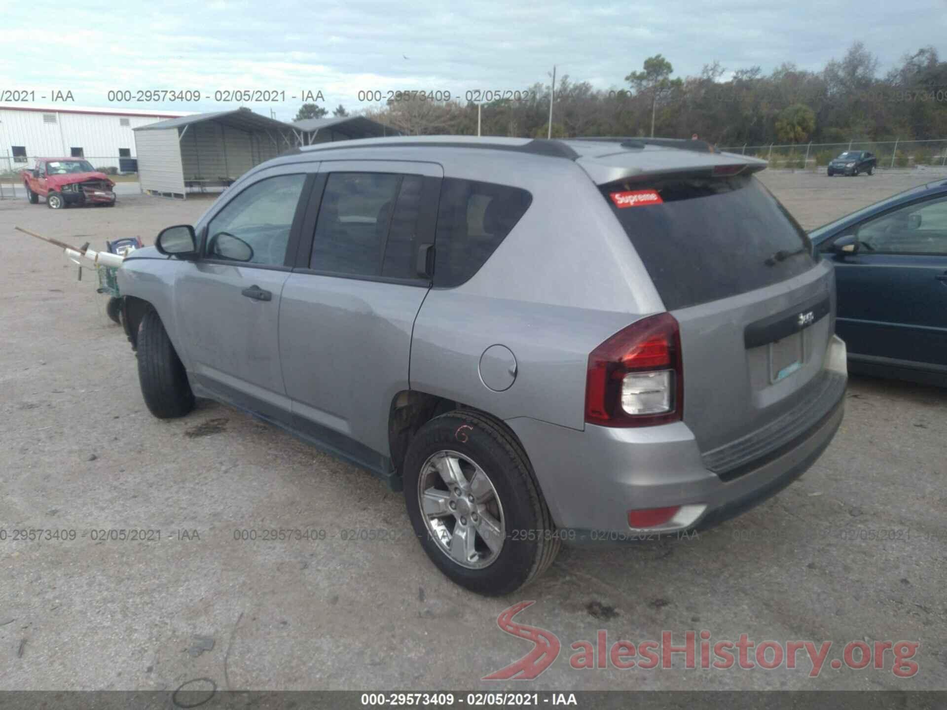 1C4NJCBA7GD548011 2016 JEEP COMPASS