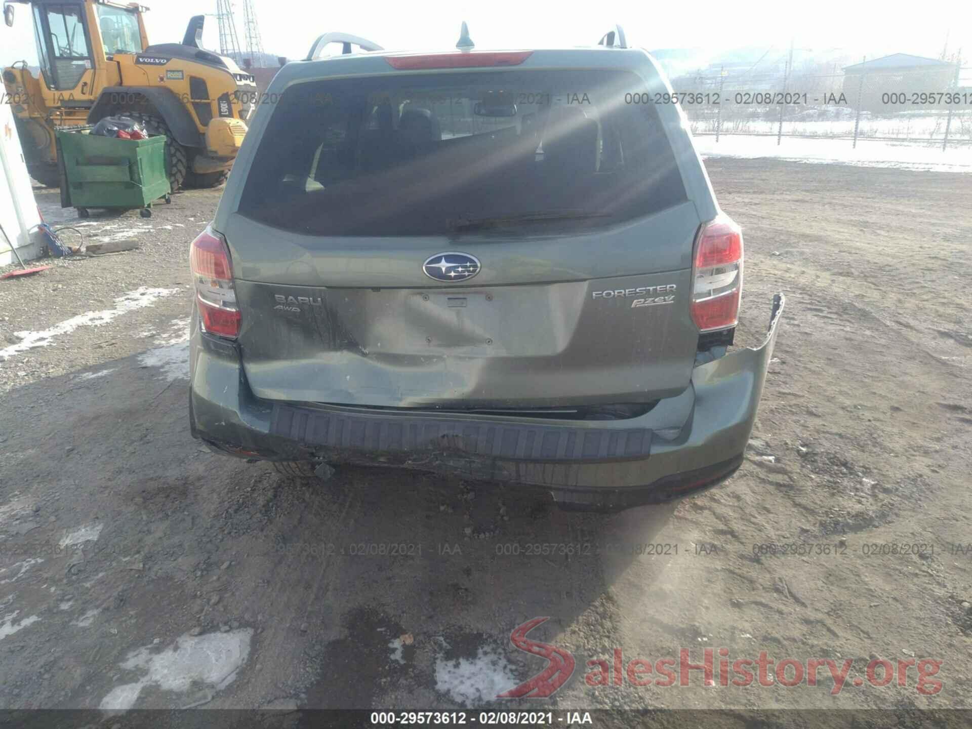 JF2SJADC0GH466217 2016 SUBARU FORESTER