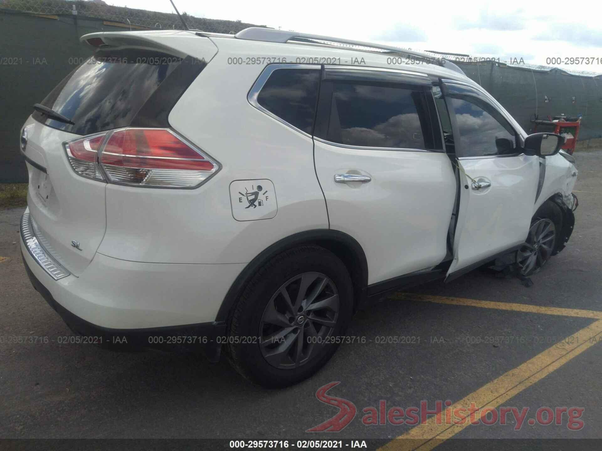 5N1AT2MT1GC873353 2016 NISSAN ROGUE