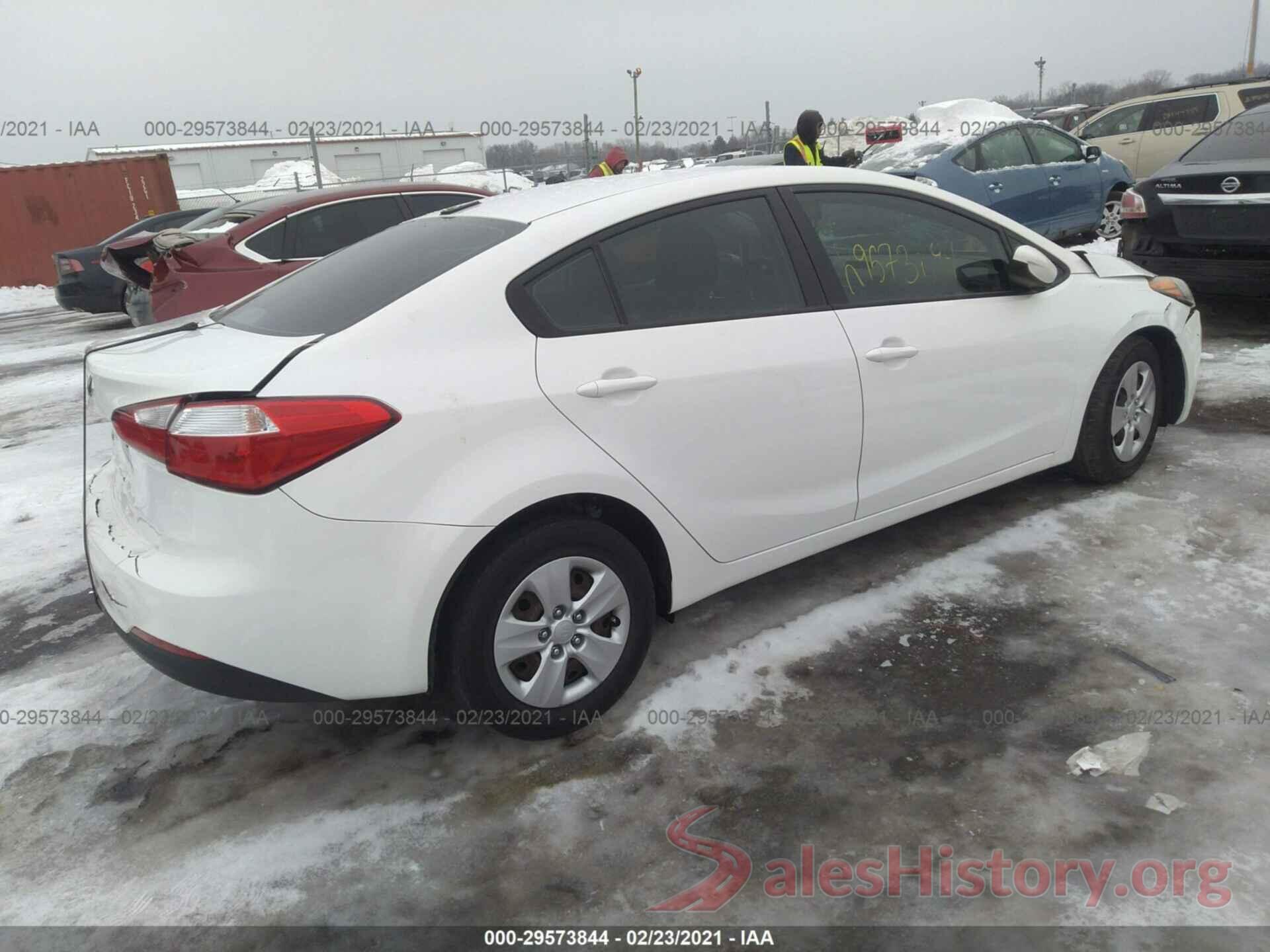 KNAFK4A65G5459968 2016 KIA FORTE