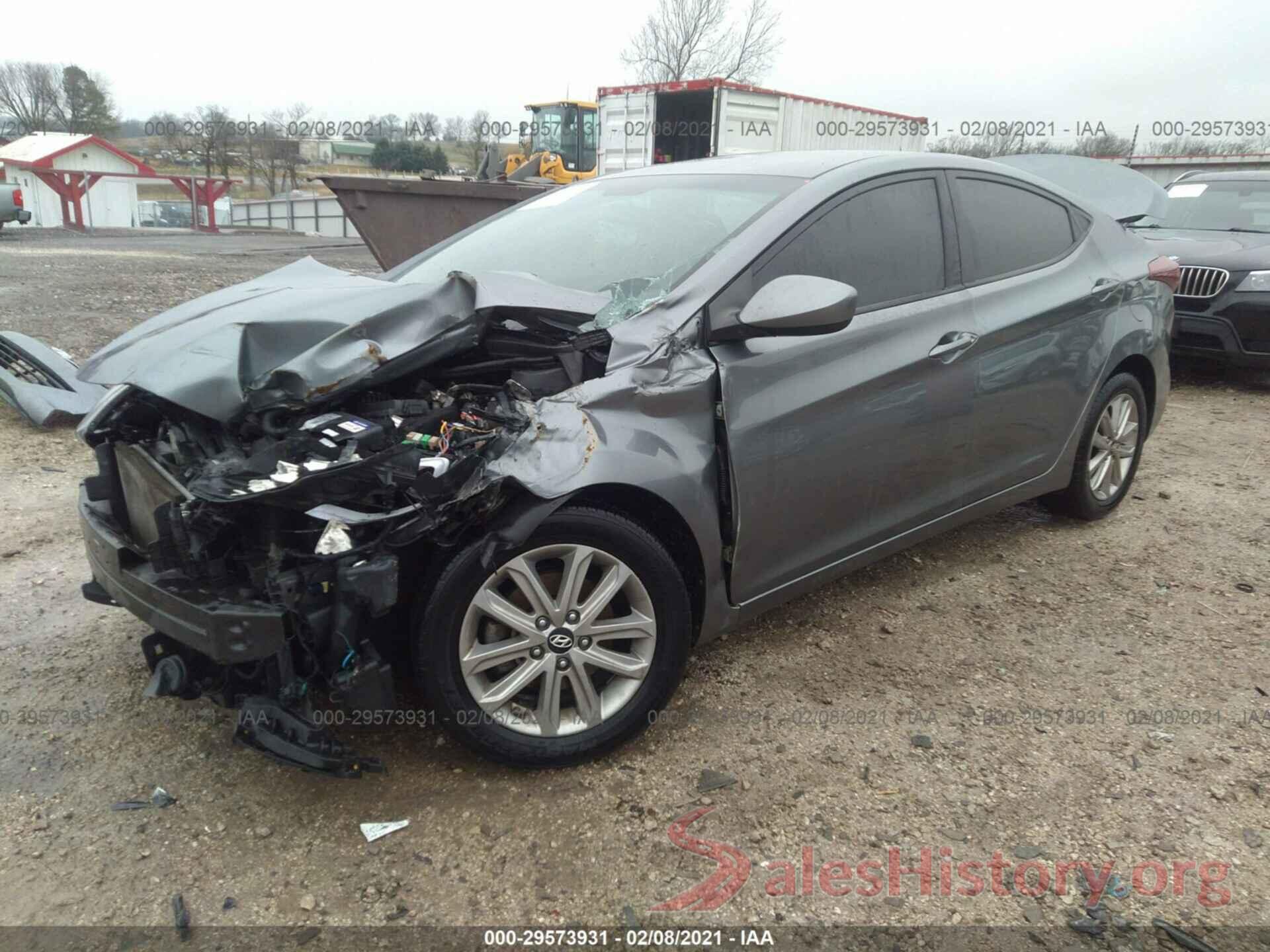 KMHDH4AE4GU639556 2016 HYUNDAI ELANTRA